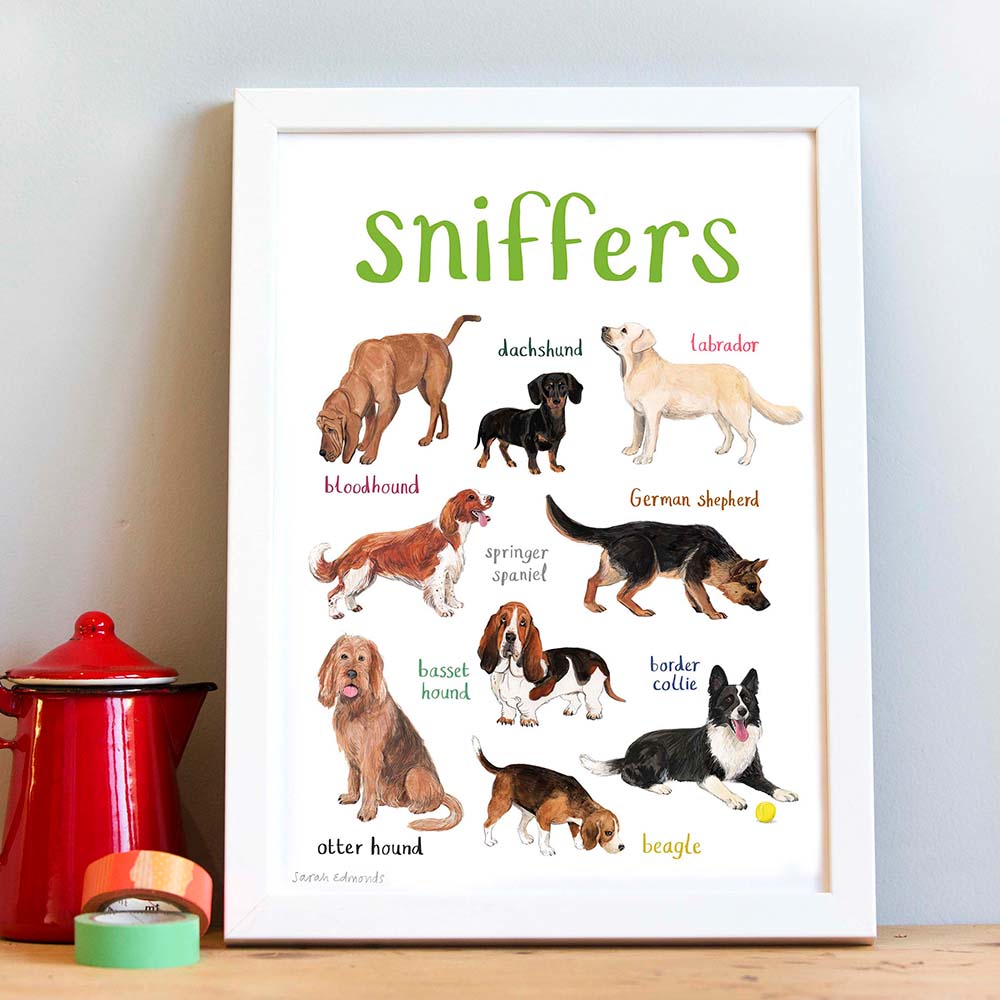 Picture of Sniffers A4 Print