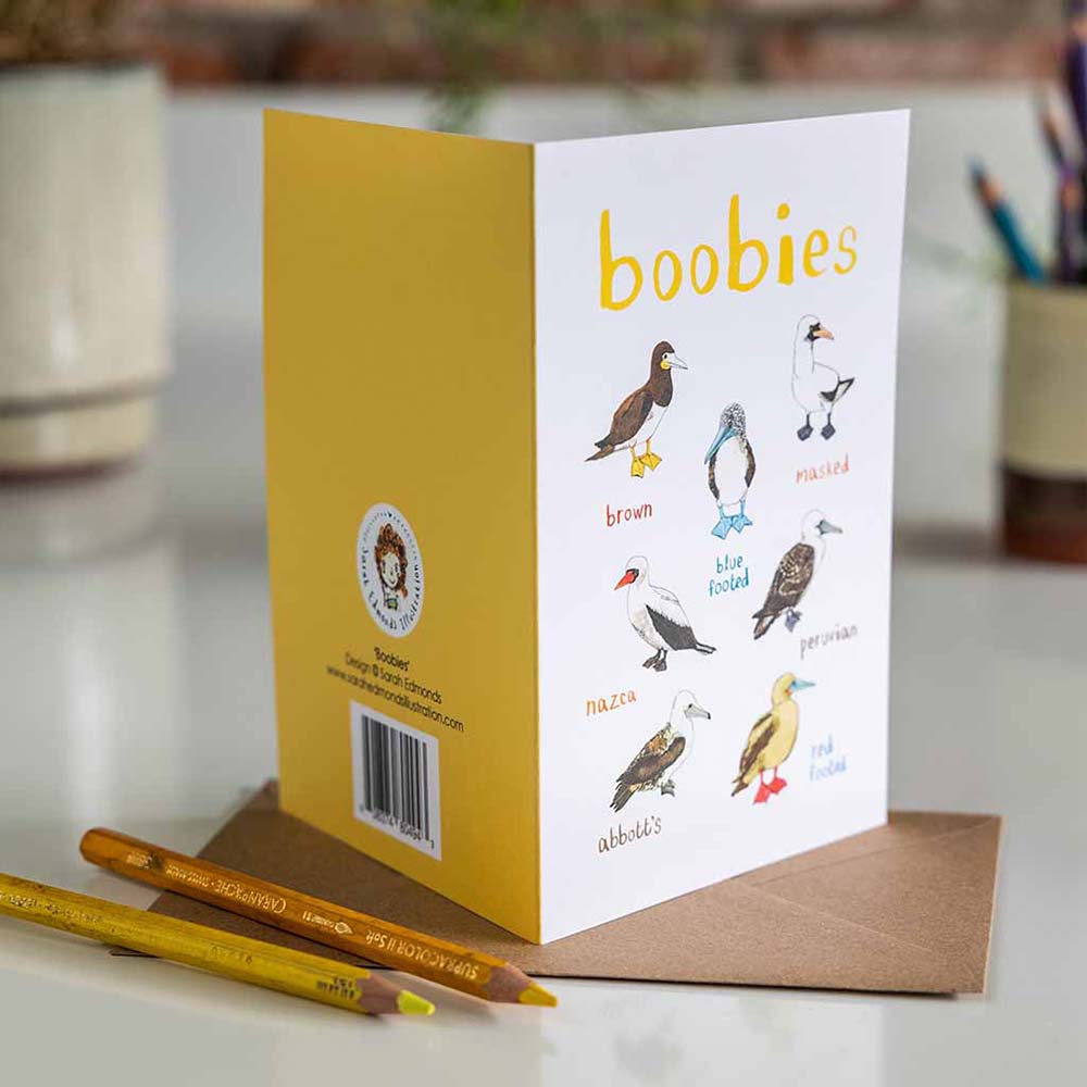 Picture of Boobies Card