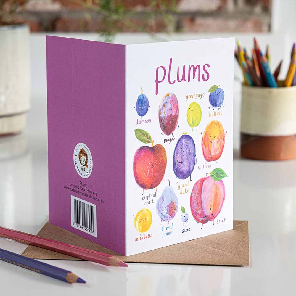 Picture of Plums Card
