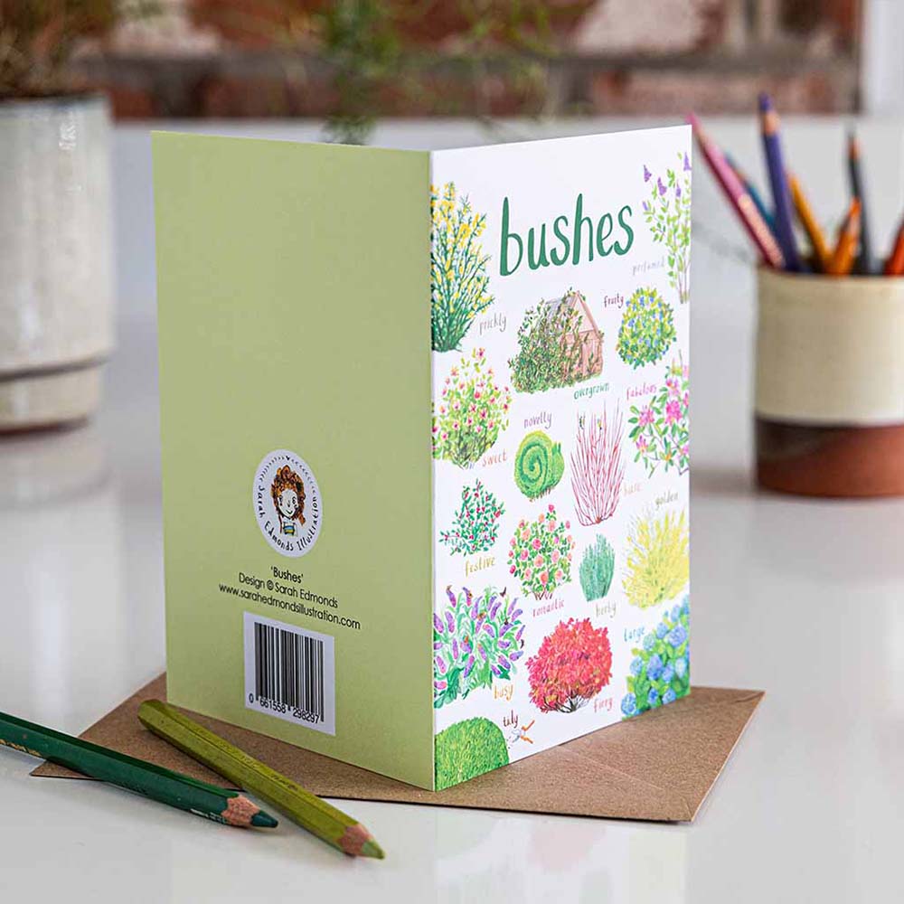 Picture of Bushes Card