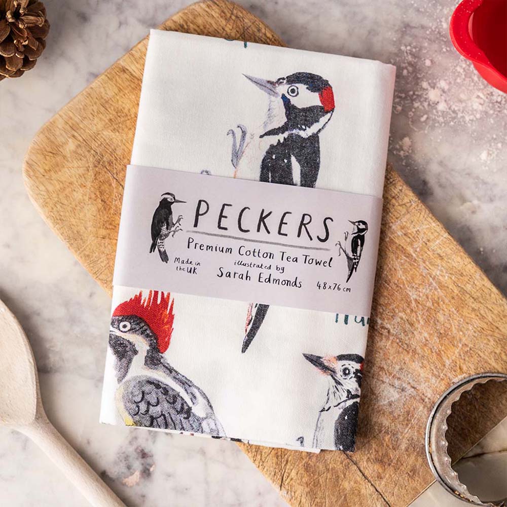 Picture of Peckers Tea Towel