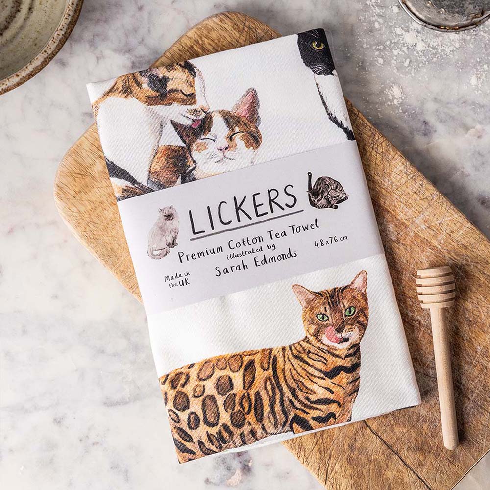 Picture of Lickers Tea Towel