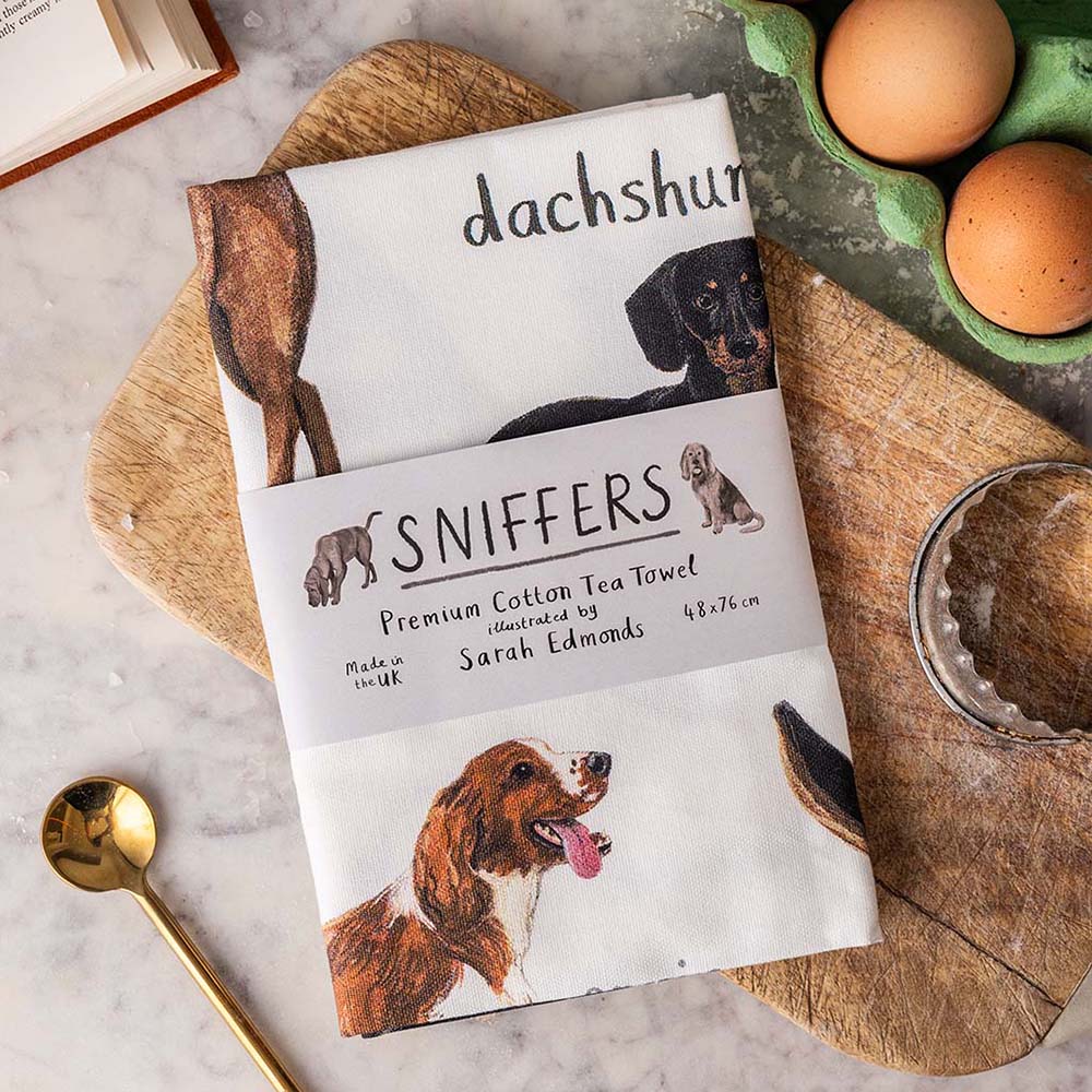 Picture of Sniffers Tea Towel