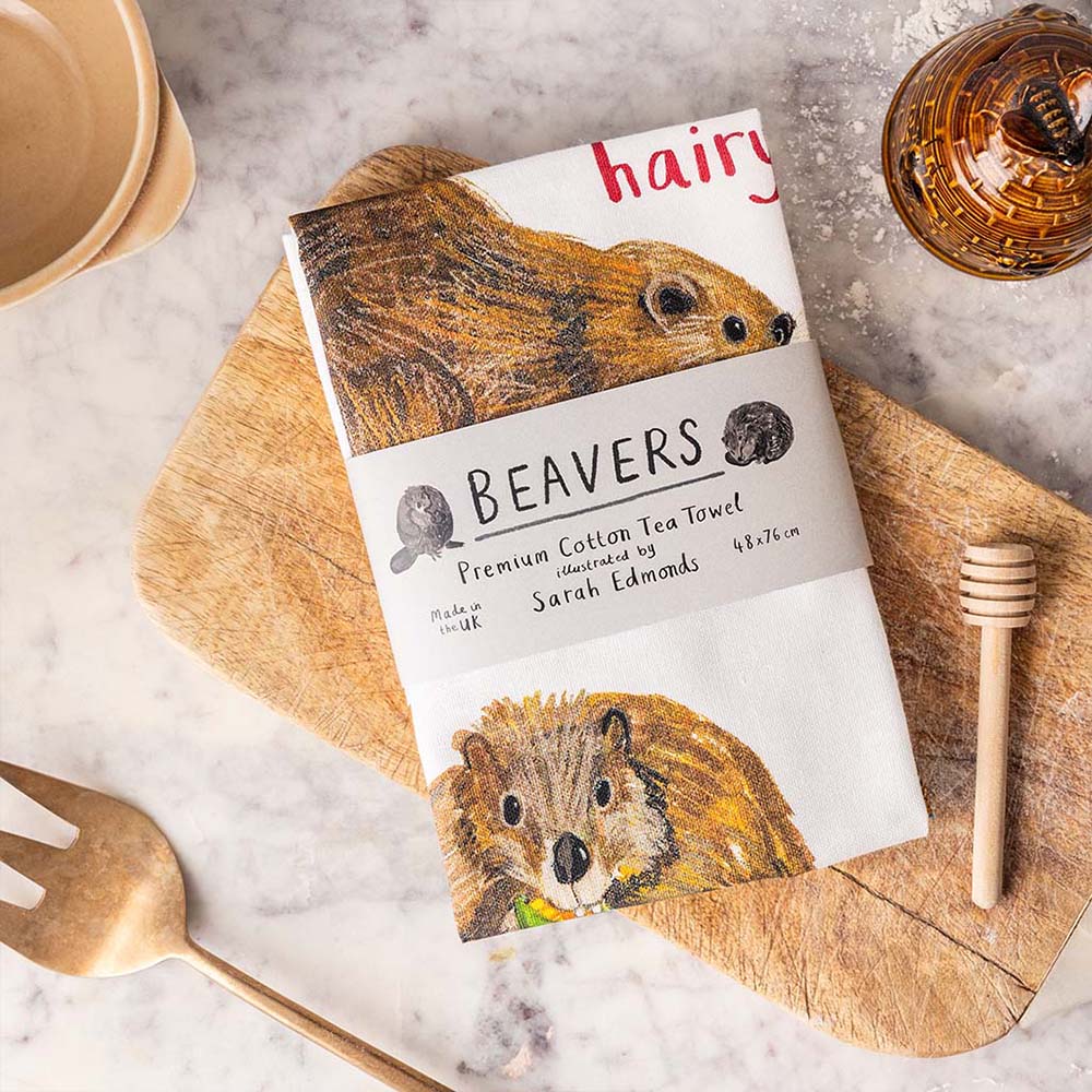 Picture of Beavers Tea Towel