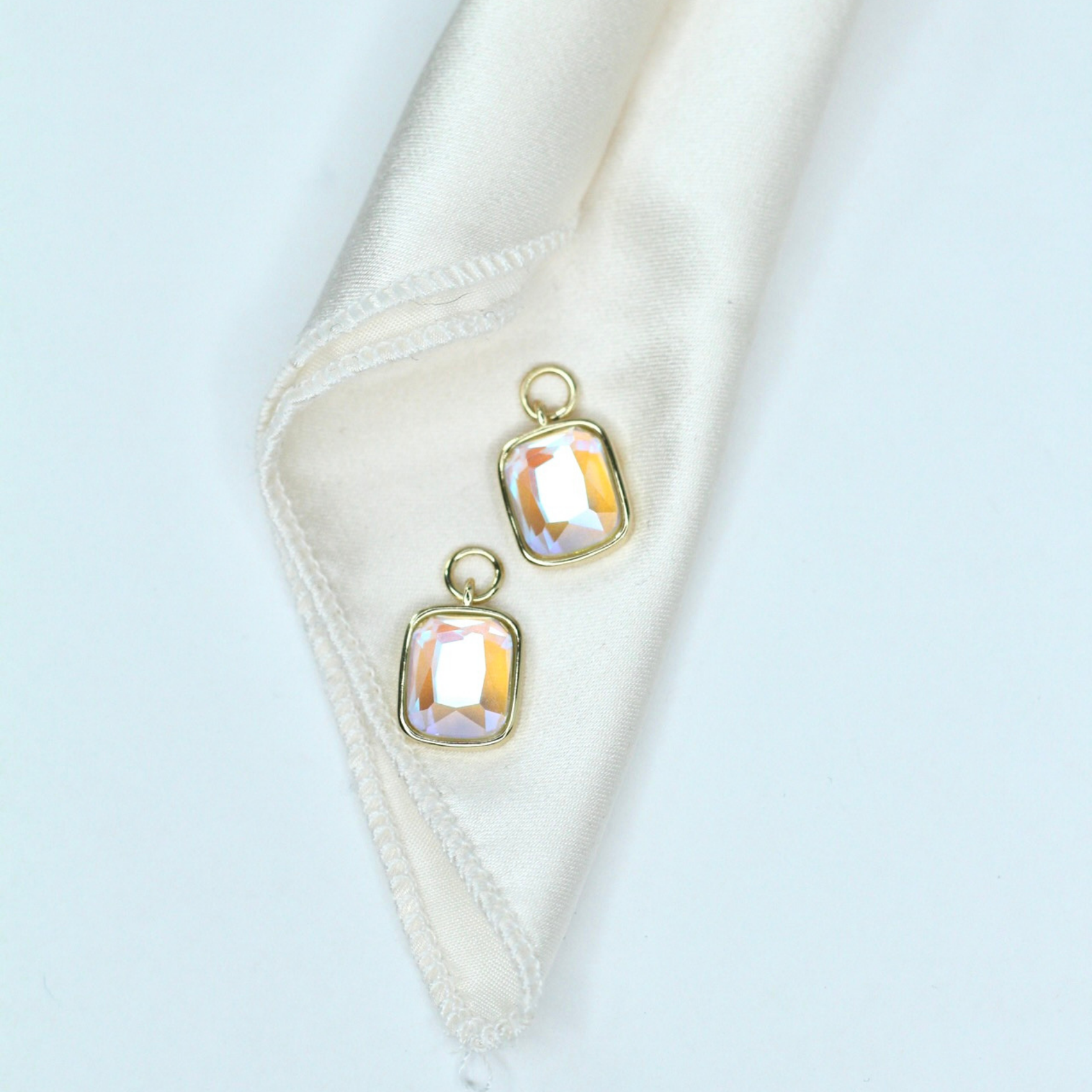 Picture of Cushion Charm - 14K - Angel Aura Quartz