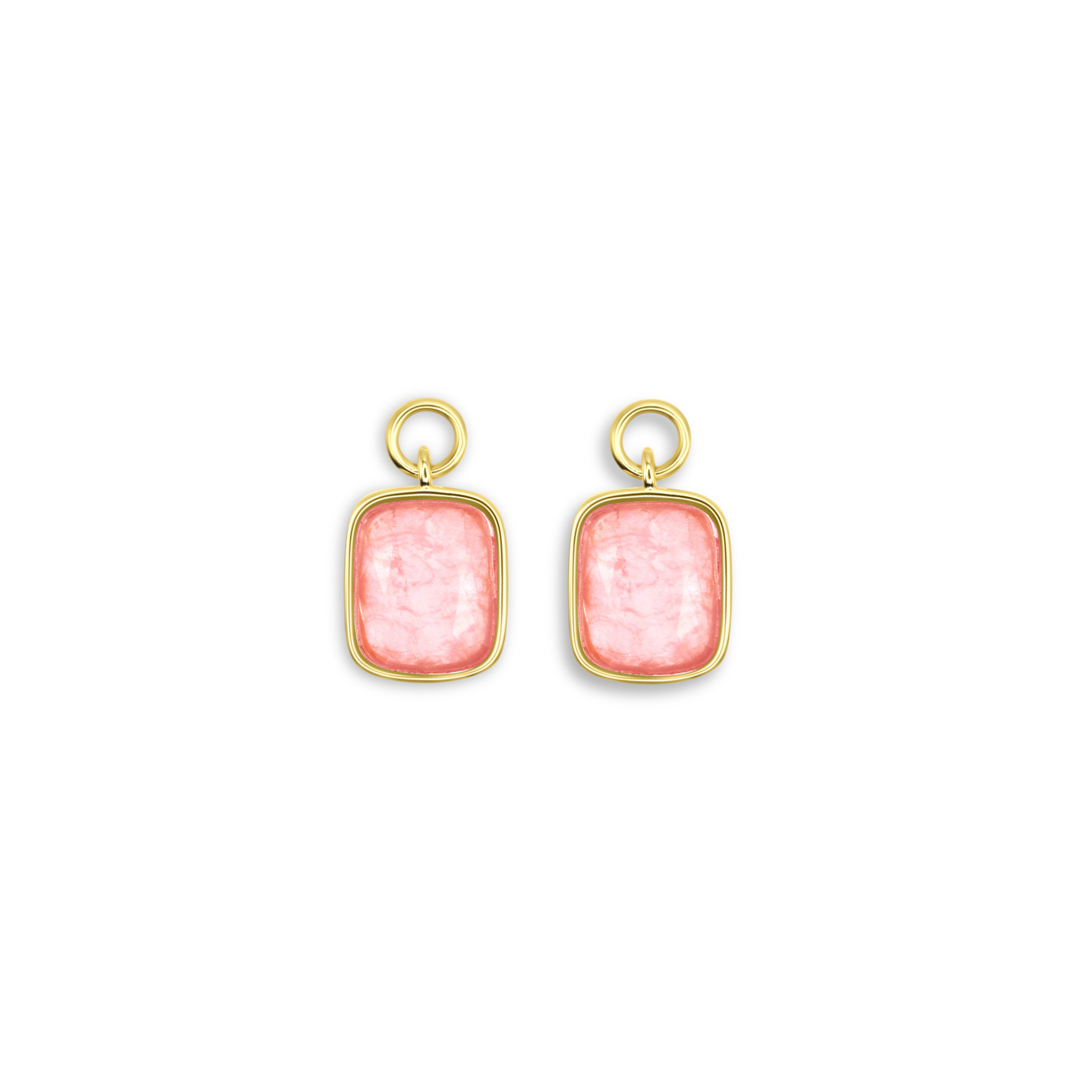 Picture of Cushion Charm - 14K - Coral