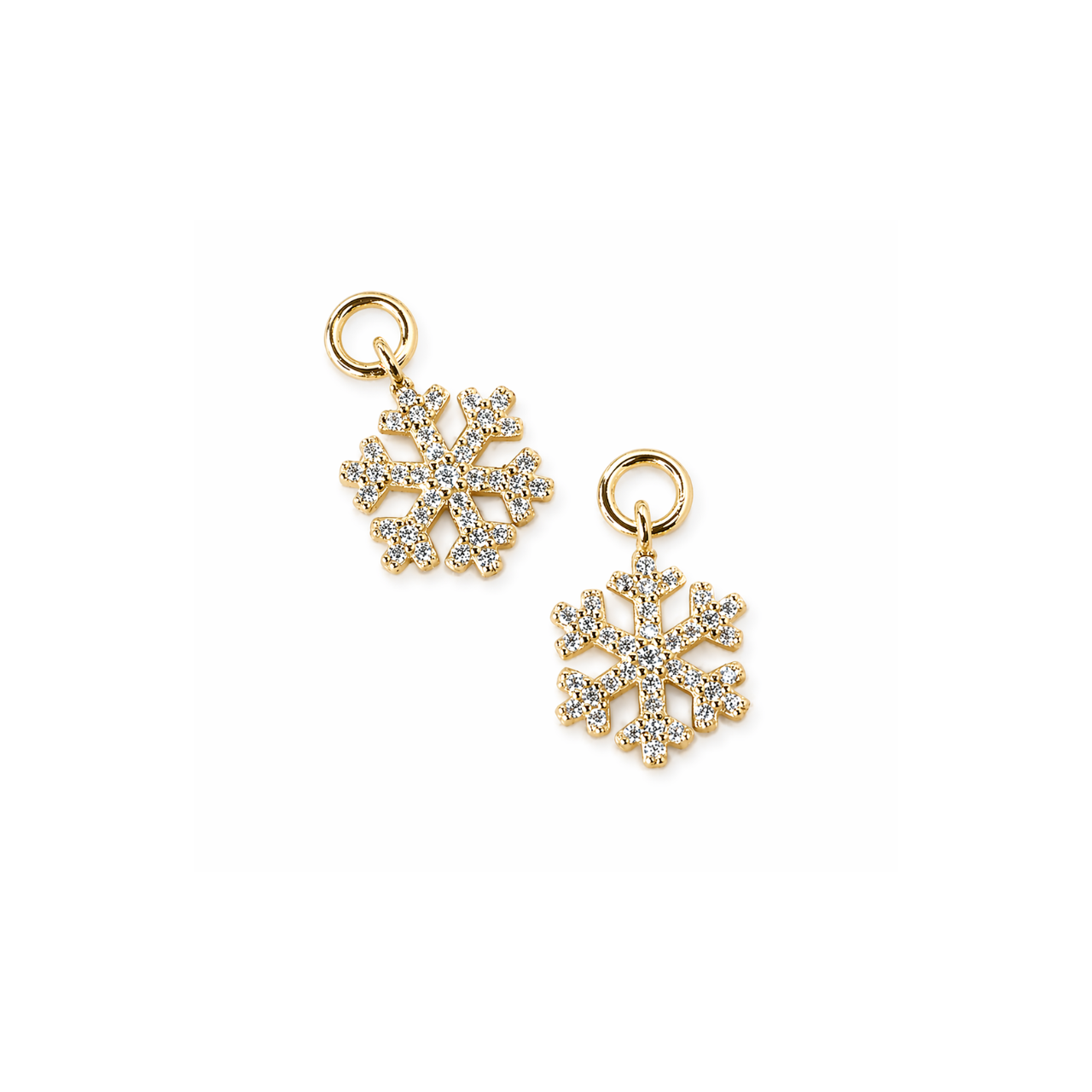 Picture of Snowflake Charms - 14K