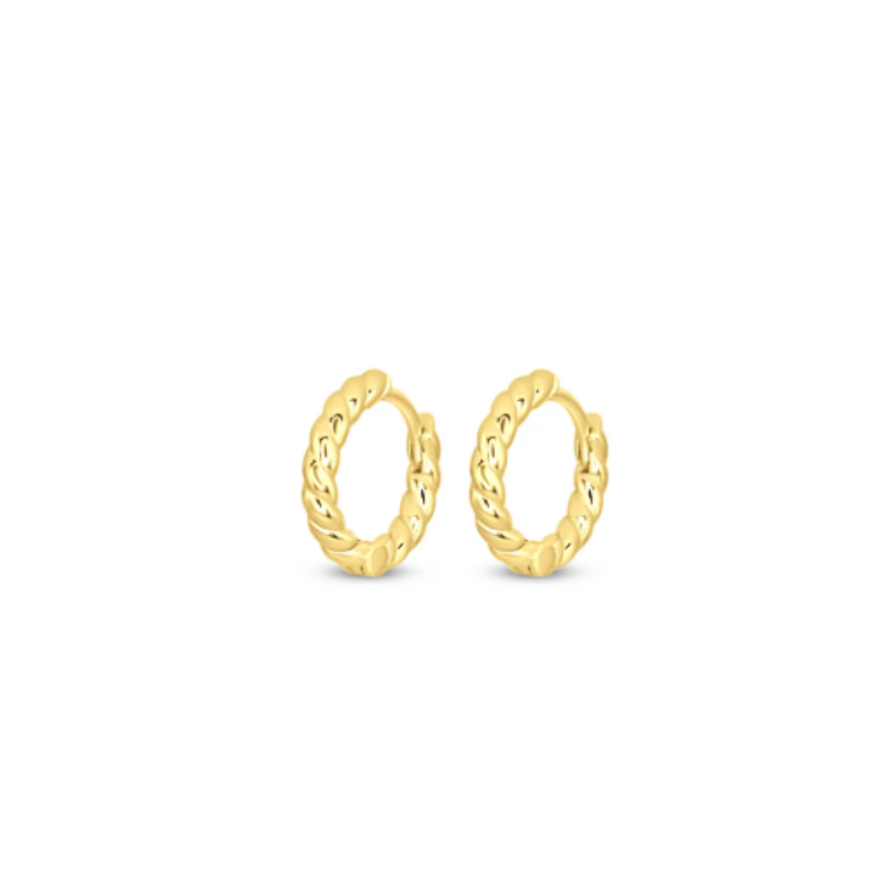 Picture of Braided Hoops Medium - 14K