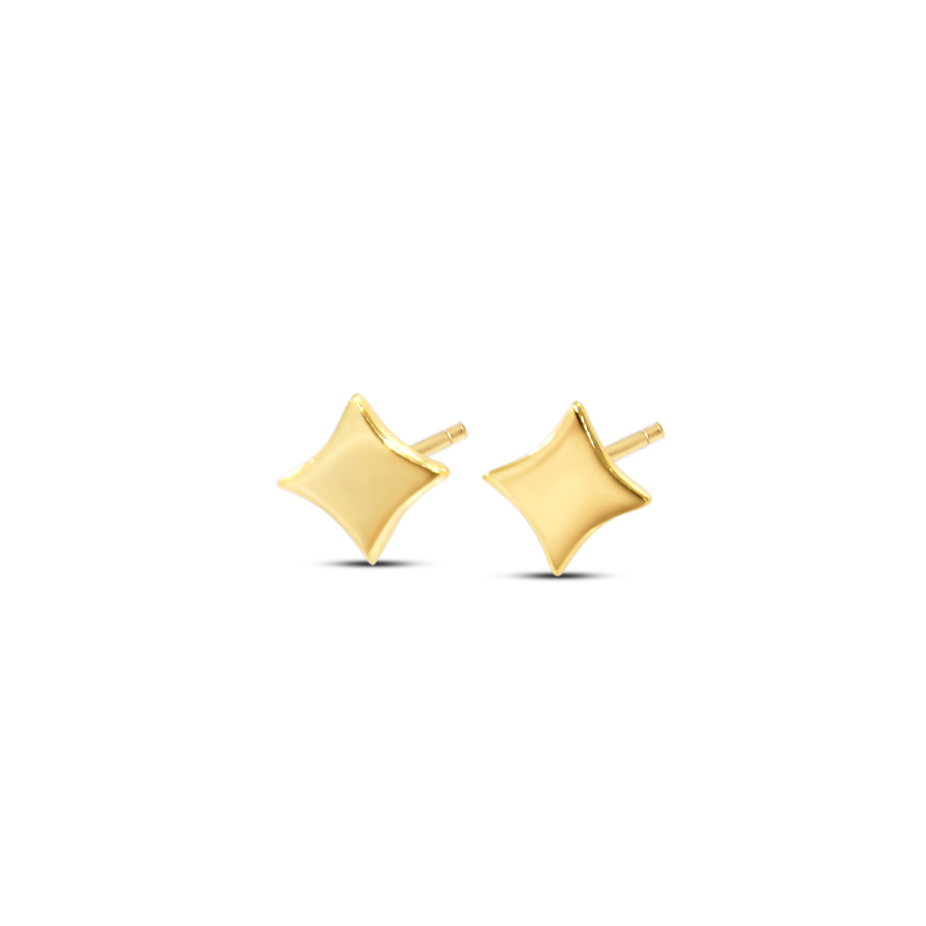 Picture of Starburst Stud Earrings - 14K