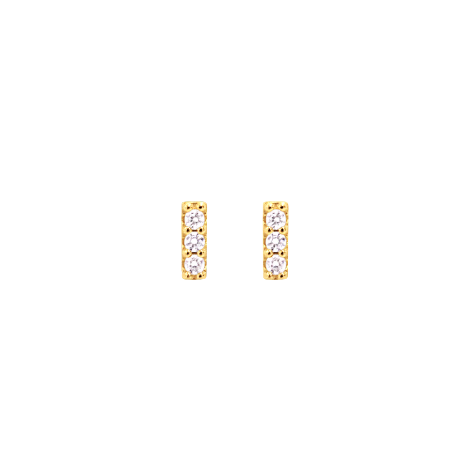 Picture of Mini Bar Studs - 14K
