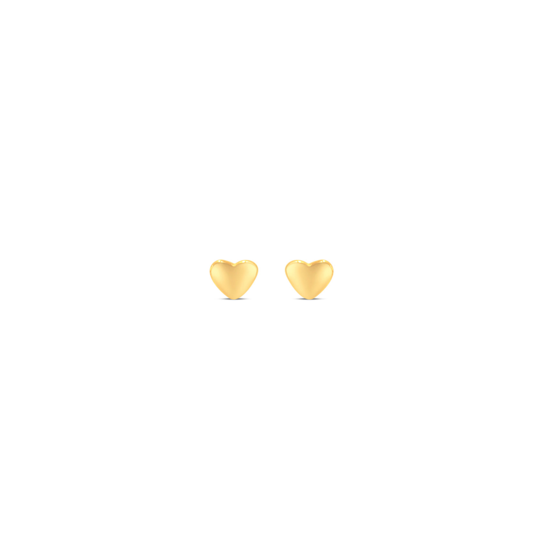 Picture of Mini Heart Studs - 14K