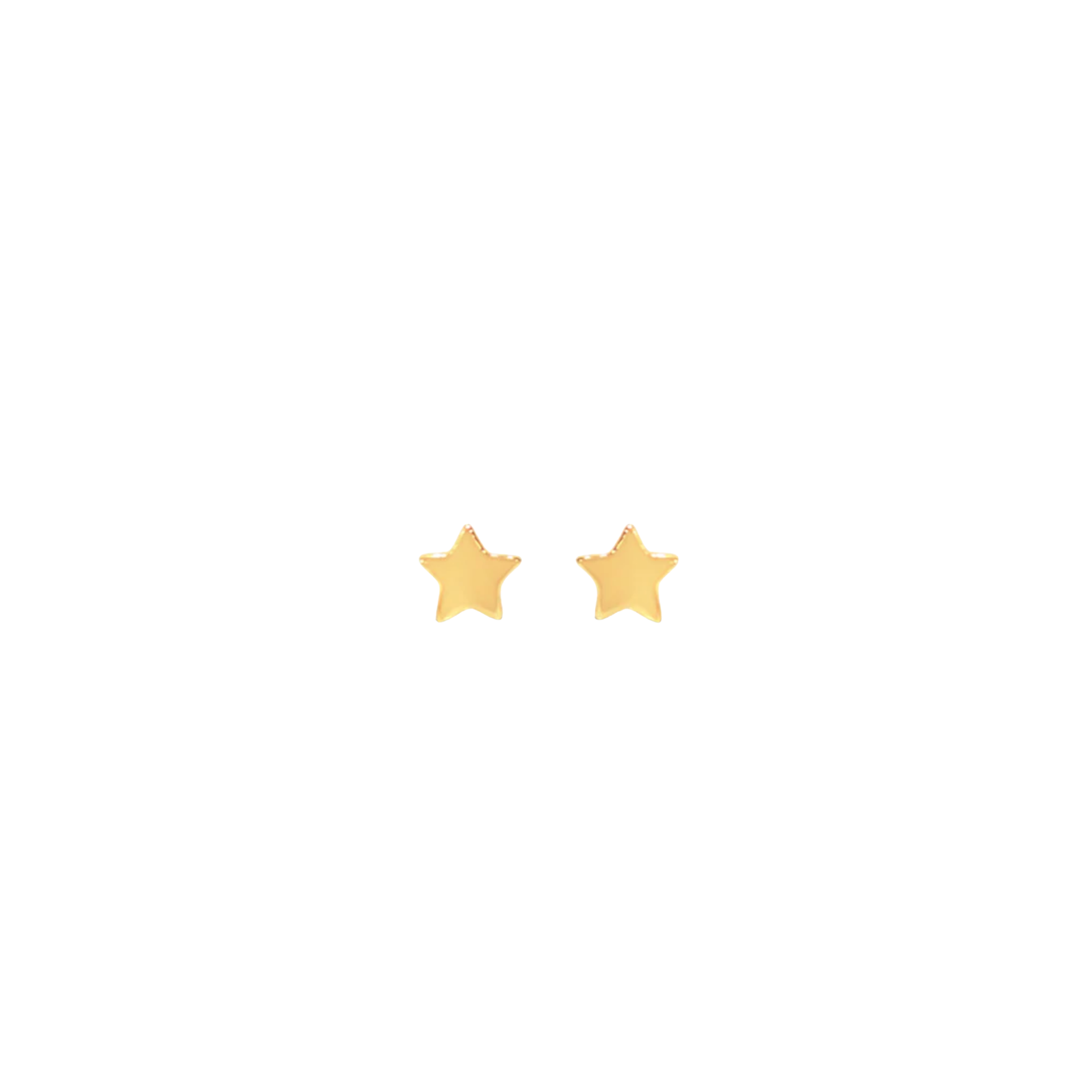 Picture of Mini Star Stud Earrings - 14K