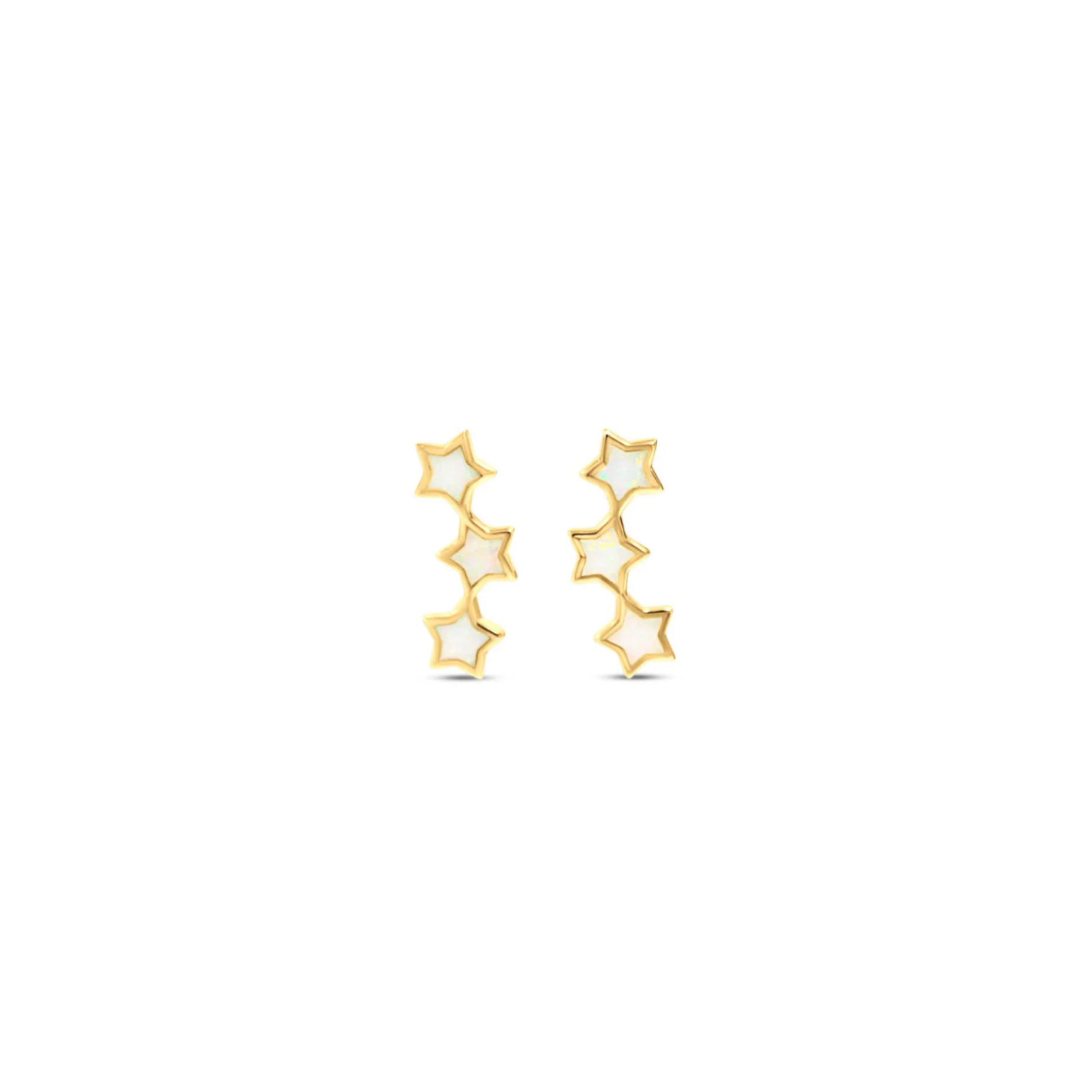 Picture of Starry Night Ear Climbers - 14K