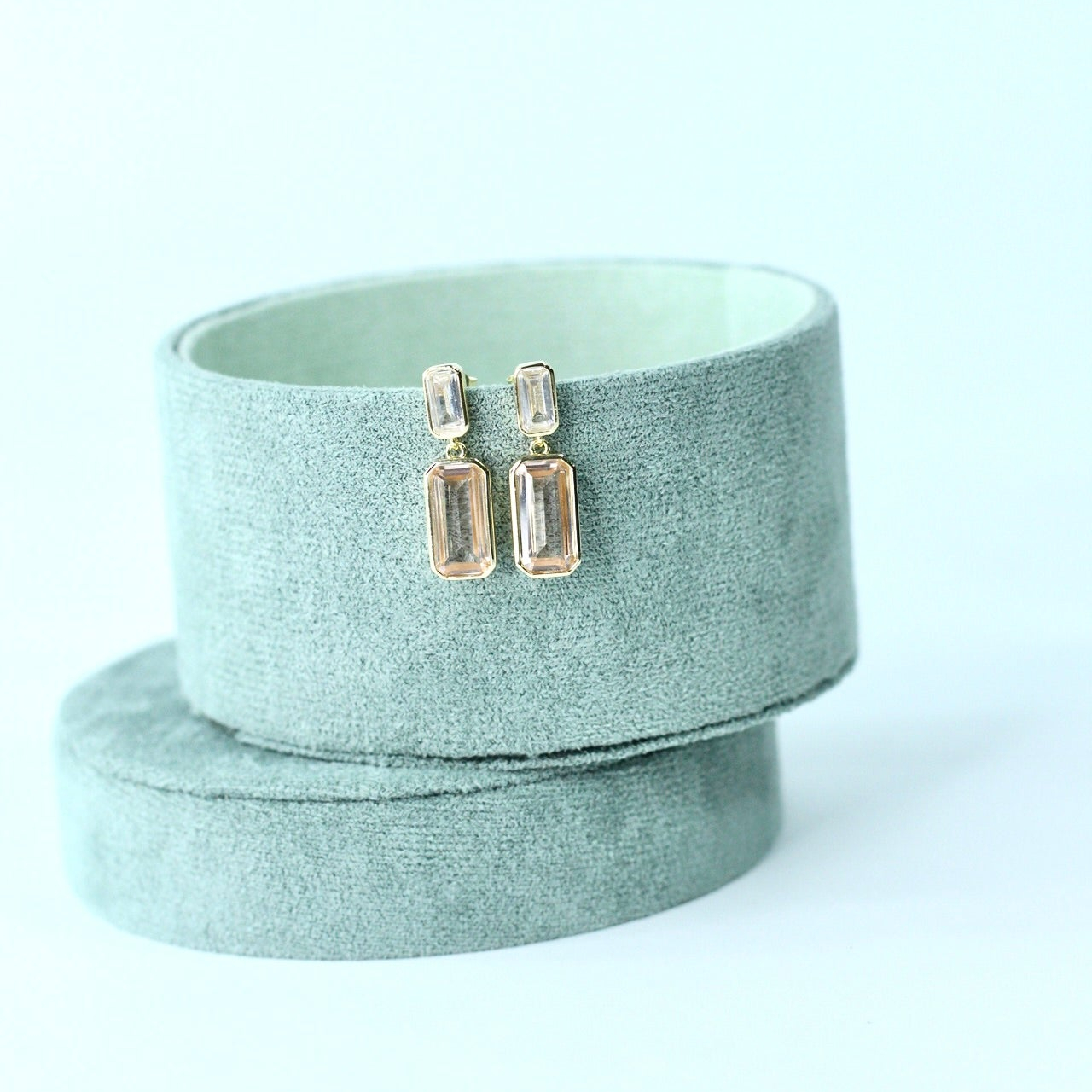 Picture of Radiant Drop Earrings - 14K