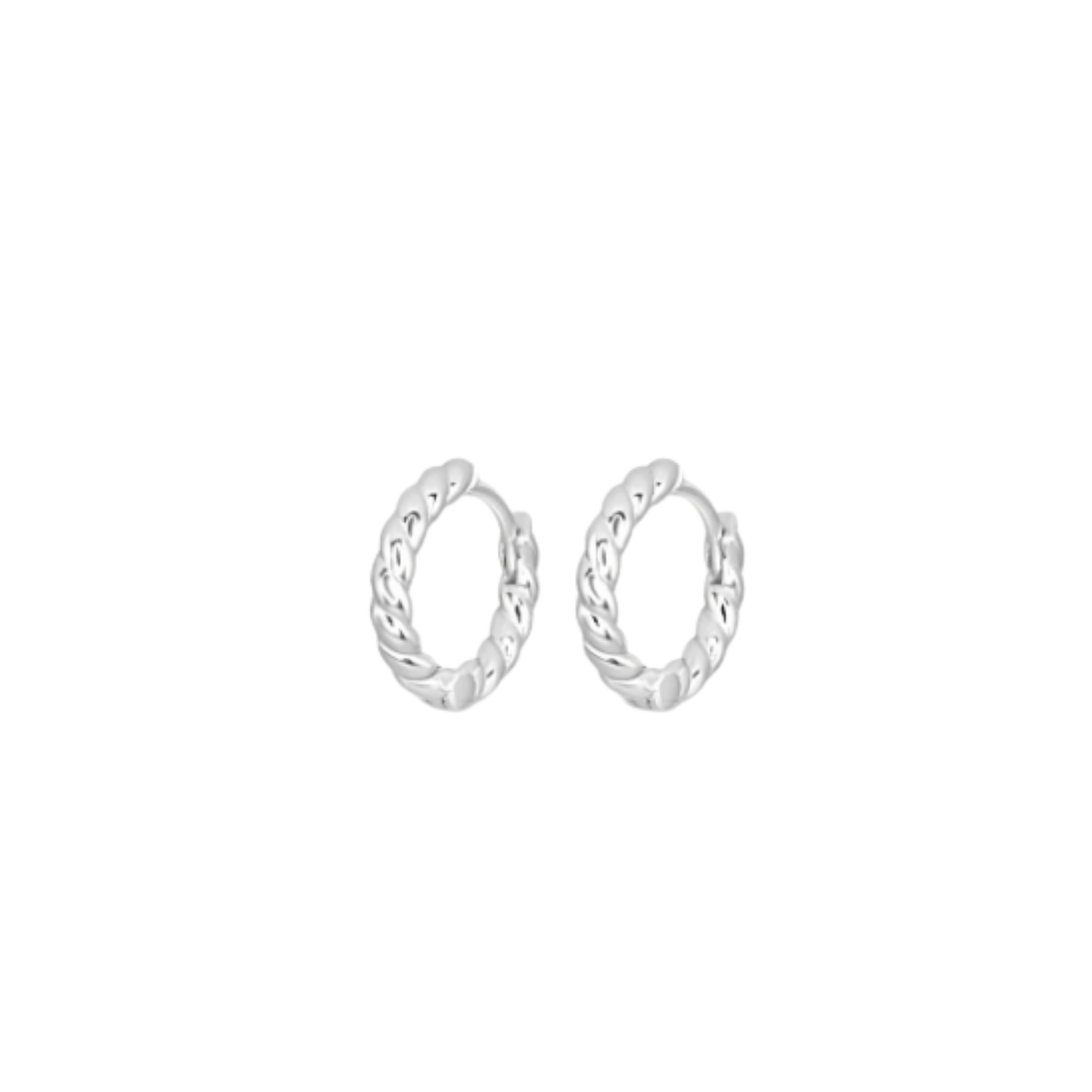 Picture of Braided Hoops Medium - SS