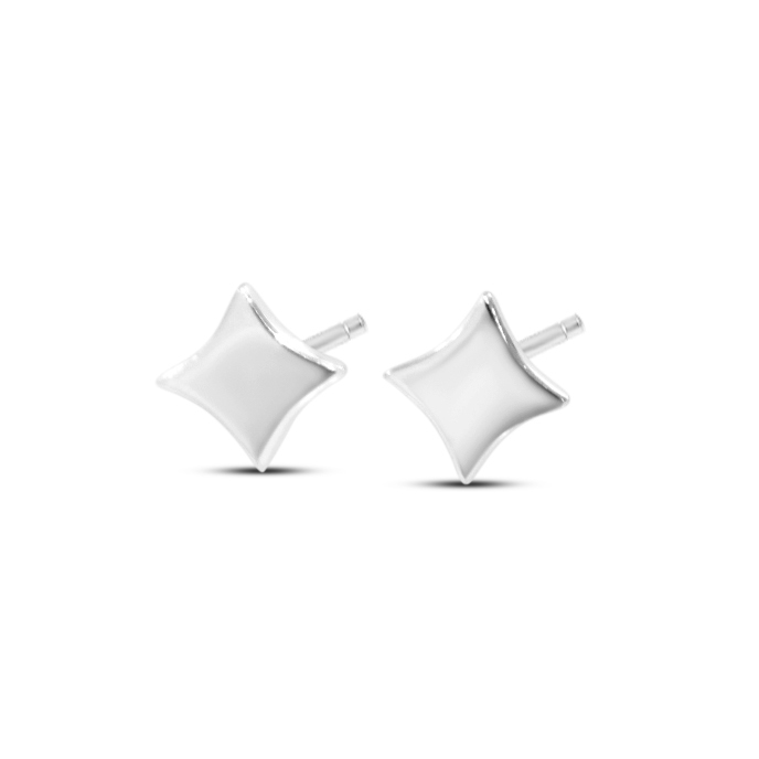 Picture of Starburst Stud Earrings - SS