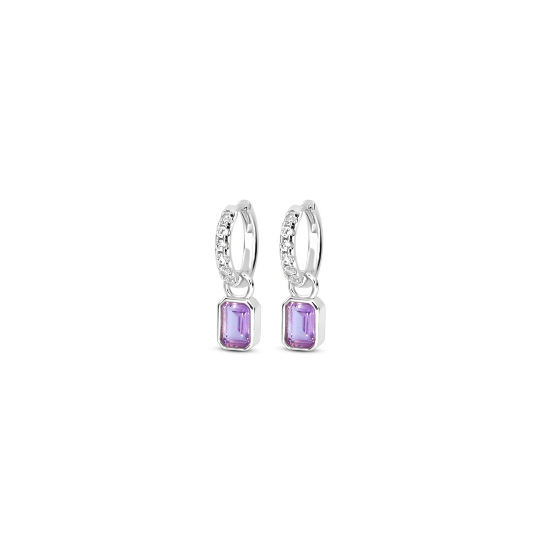 Picture of Mini Cushion Hoop - SS - Lavender Quartz