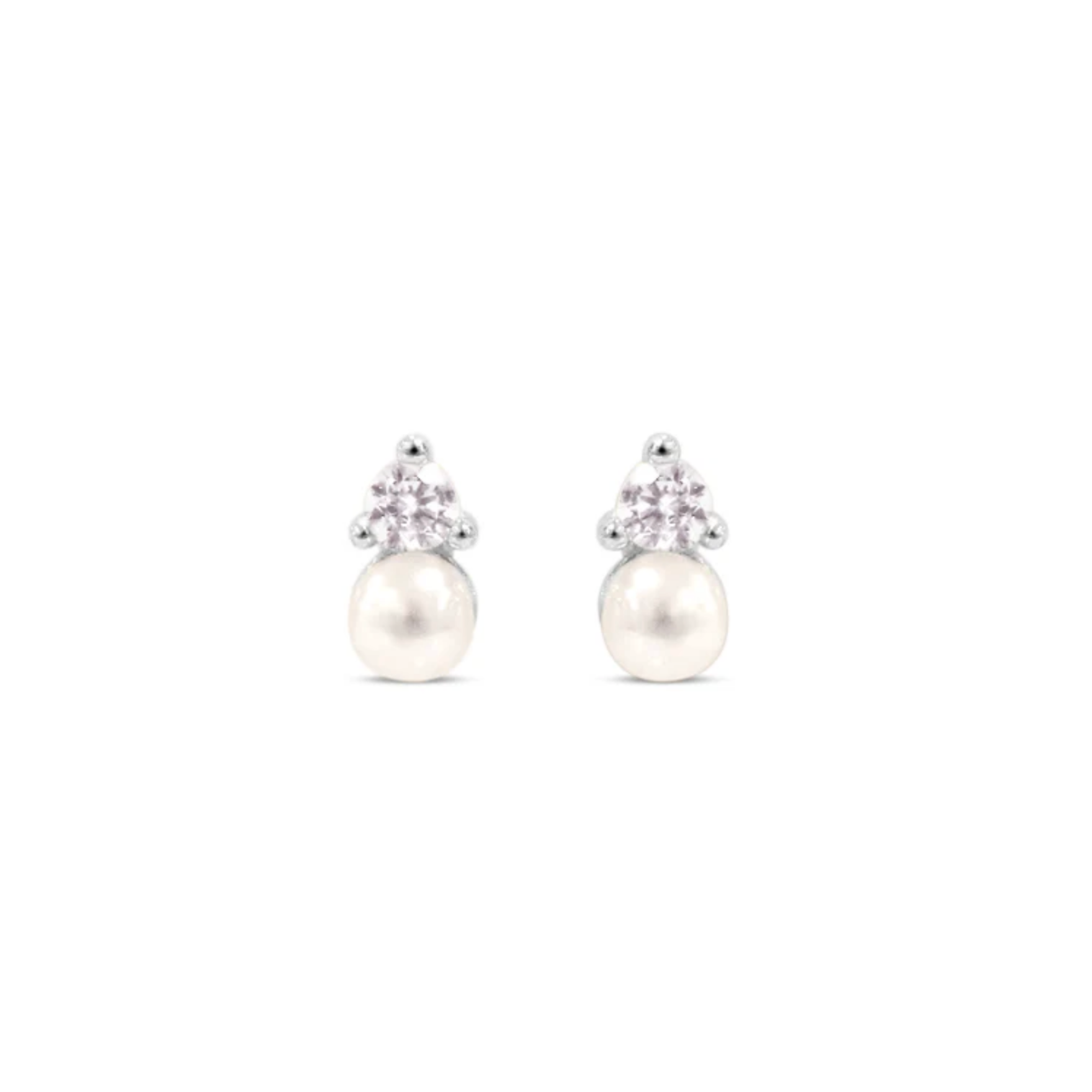 Picture of Mini Pearl Studs - SS