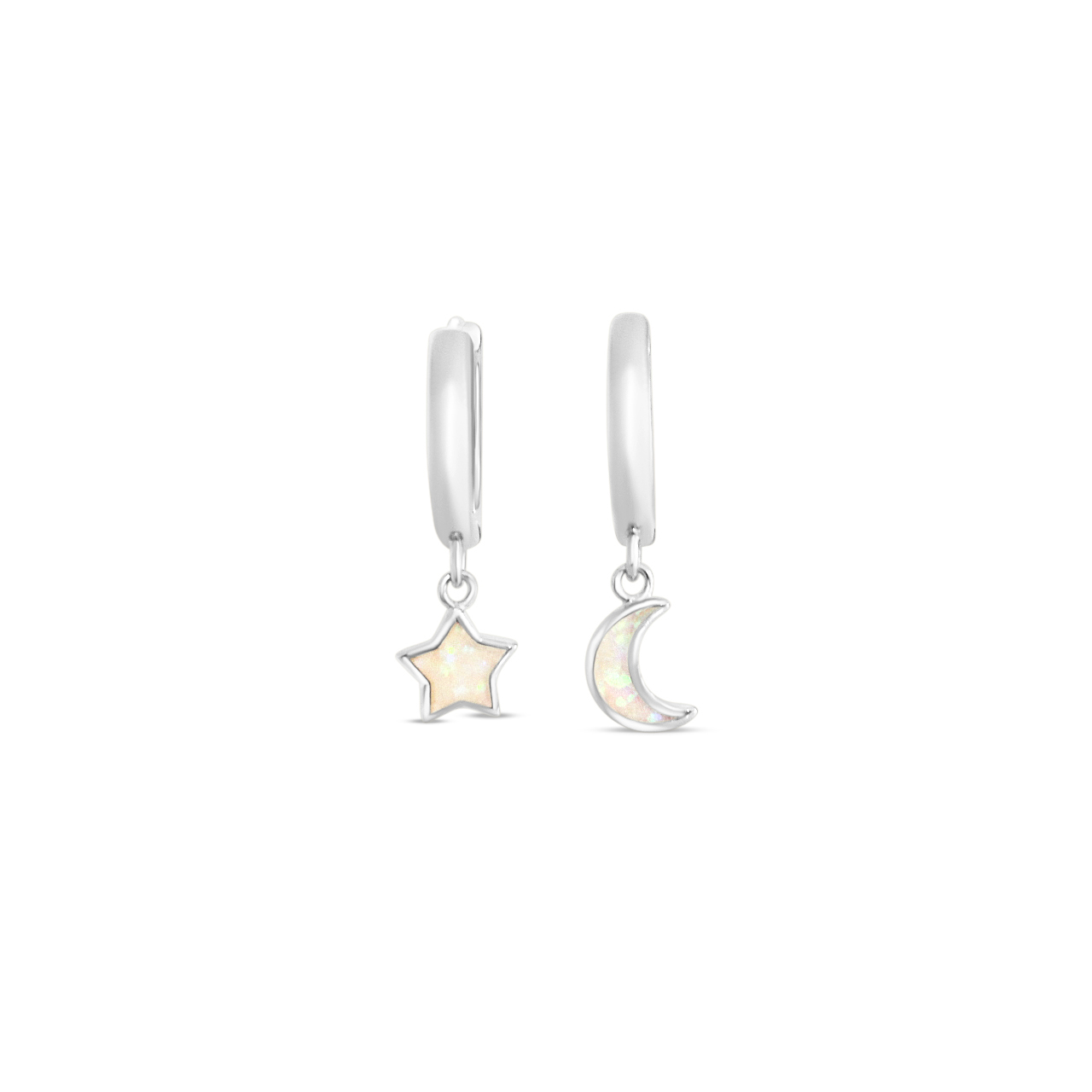 Picture of Starry Night Huggie Hoops - SS