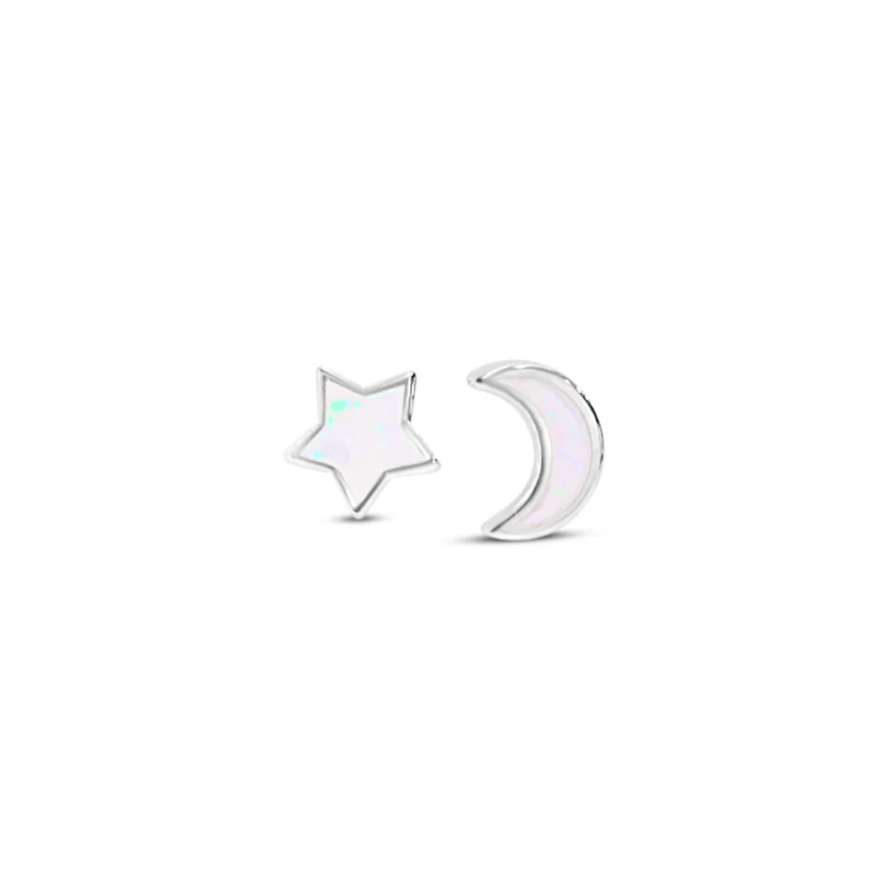 Picture of Starry Night Moon + Star Studs - SS