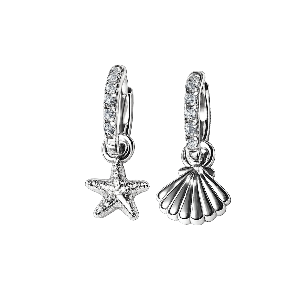 Picture of Coastal Queen Earrings - Silver