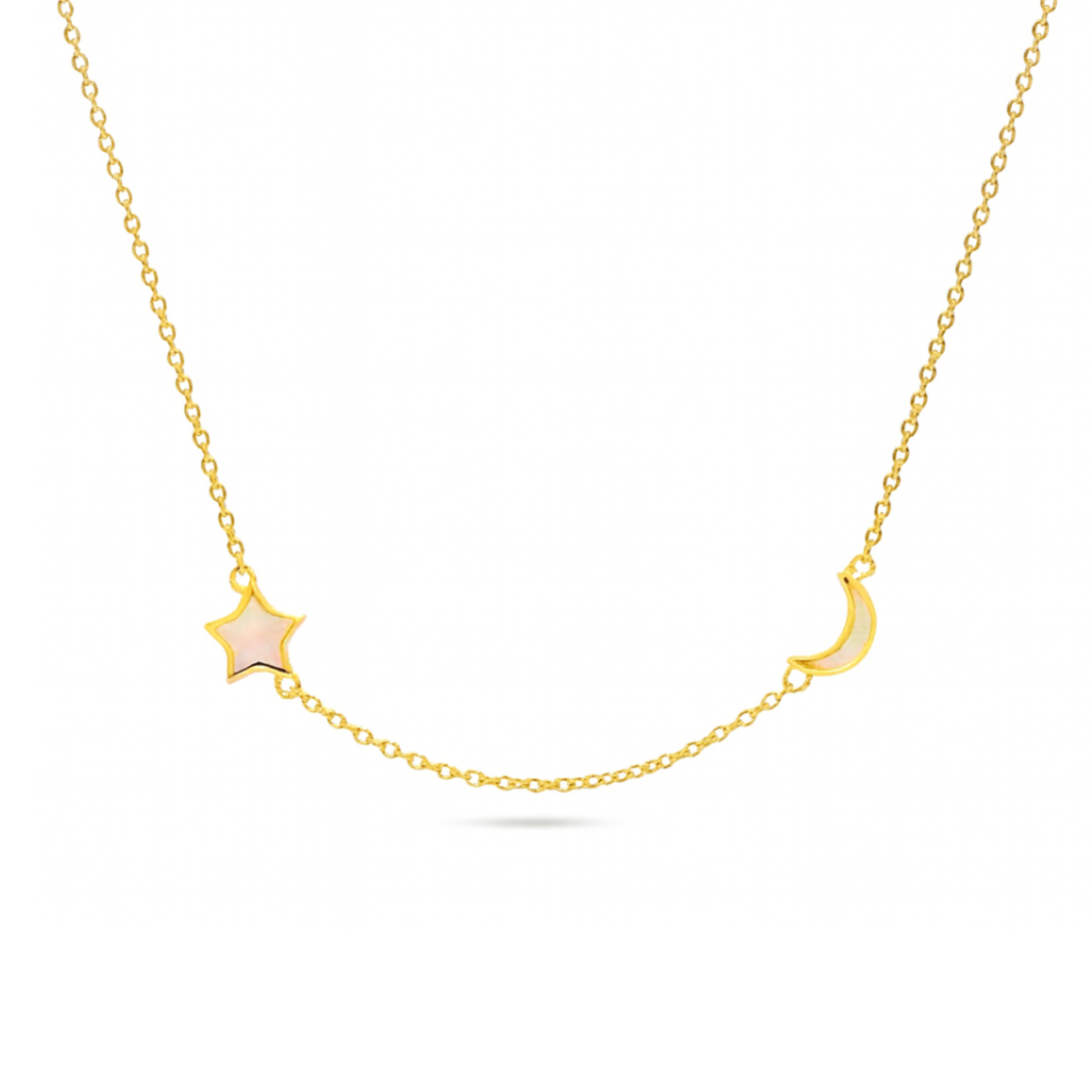 Picture of Starry Night Necklace - 14K