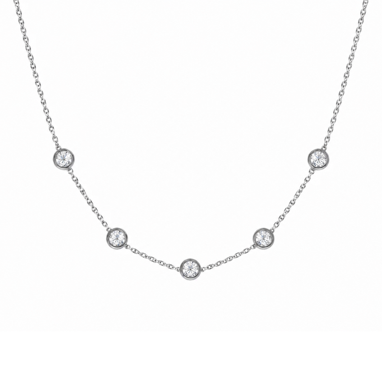 Picture of Chloe Layering Necklace - SS