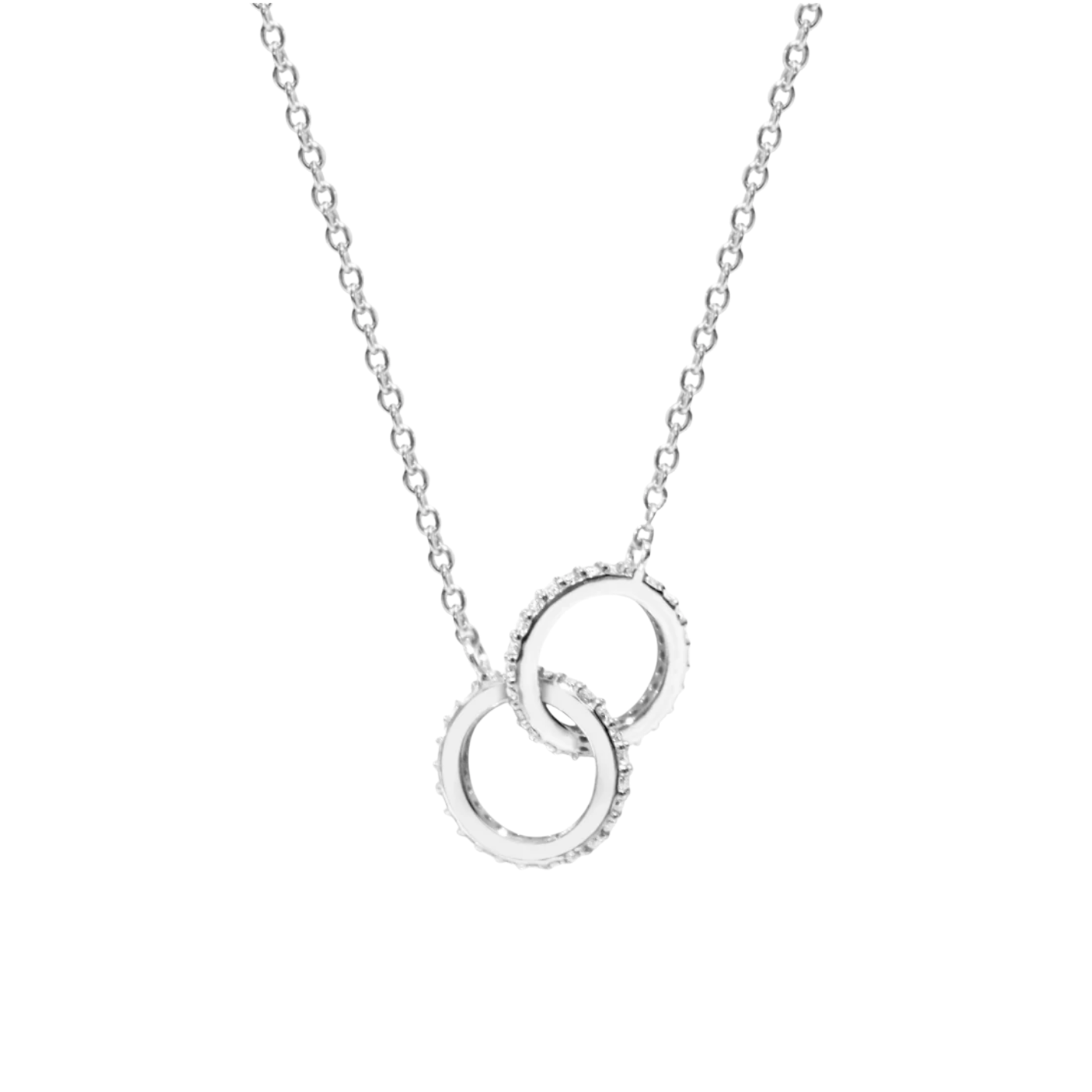 Picture of Pavé Mini Link Necklace - SS