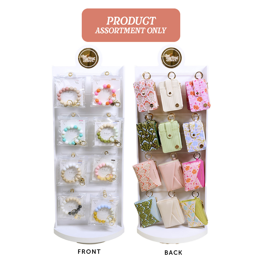 Picture of 50/50 Wristlet/Wallet Spinner Display Product Asso