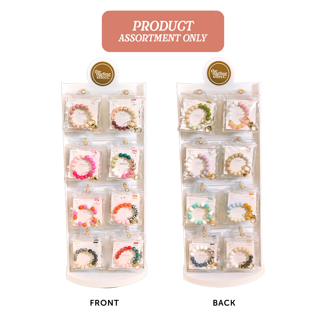 Picture of Hands-Free Keychain Wristlet Display Product Assor