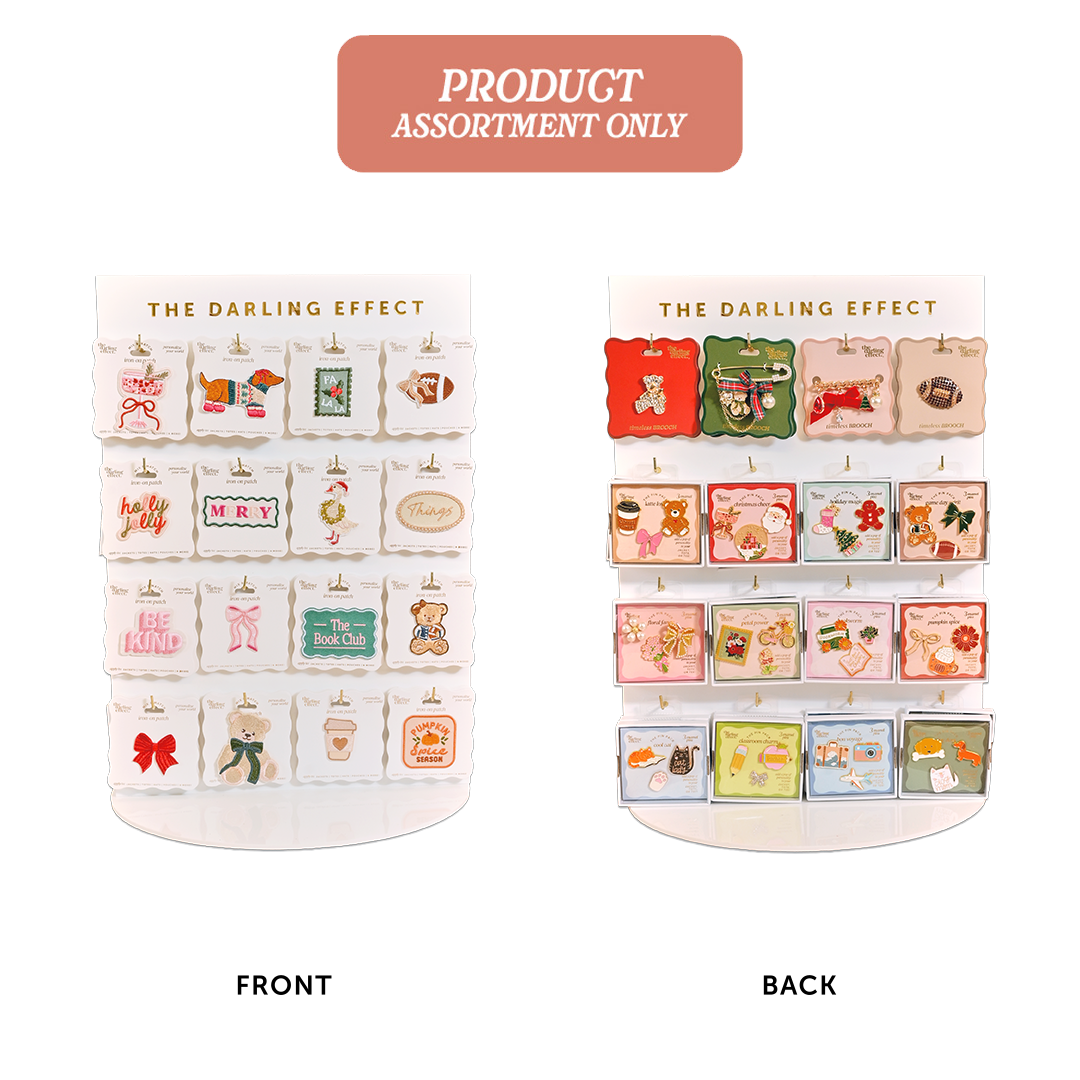 Picture of Mix & Match Pin + Patch Stand Out Spinner Display 