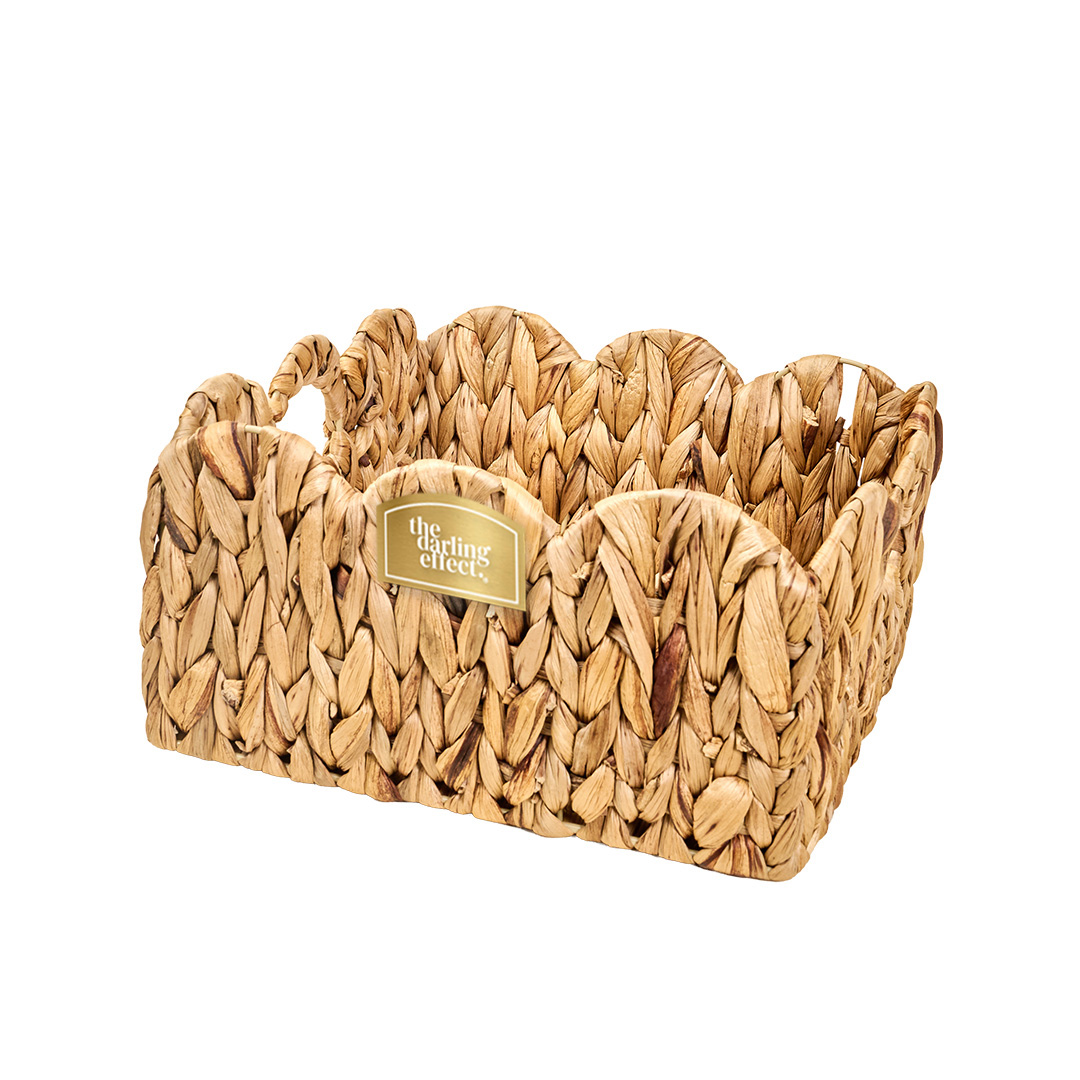 Picture of Scalloped Wicker Basket-Large