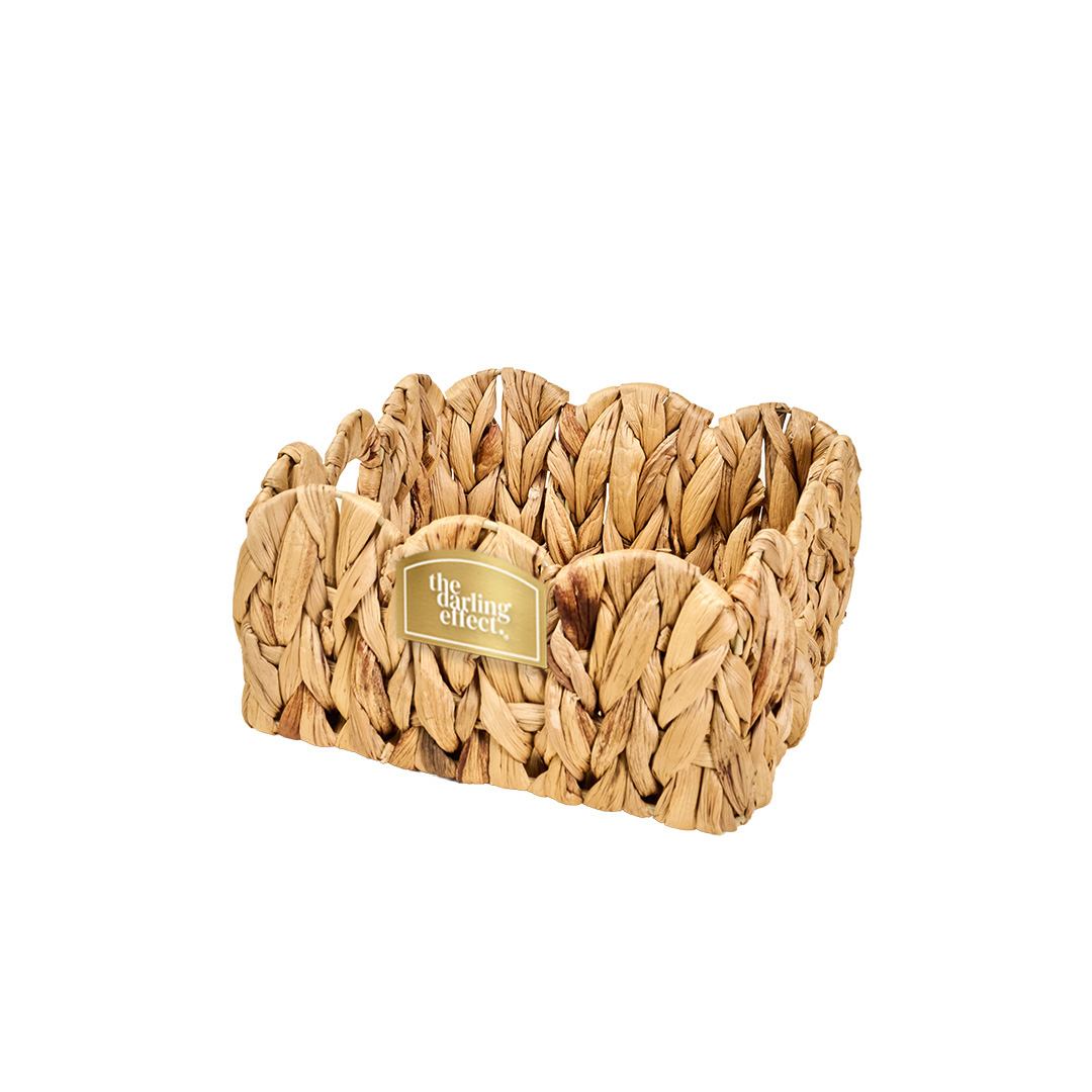 Picture of Scalloped Wicker Basket-Small