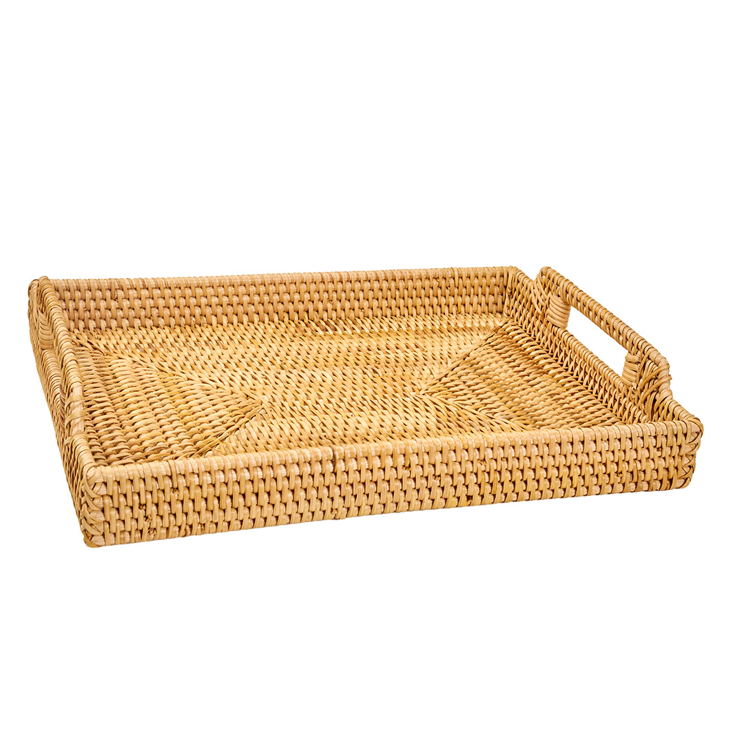 Picture of Rattan Tray with Handles
