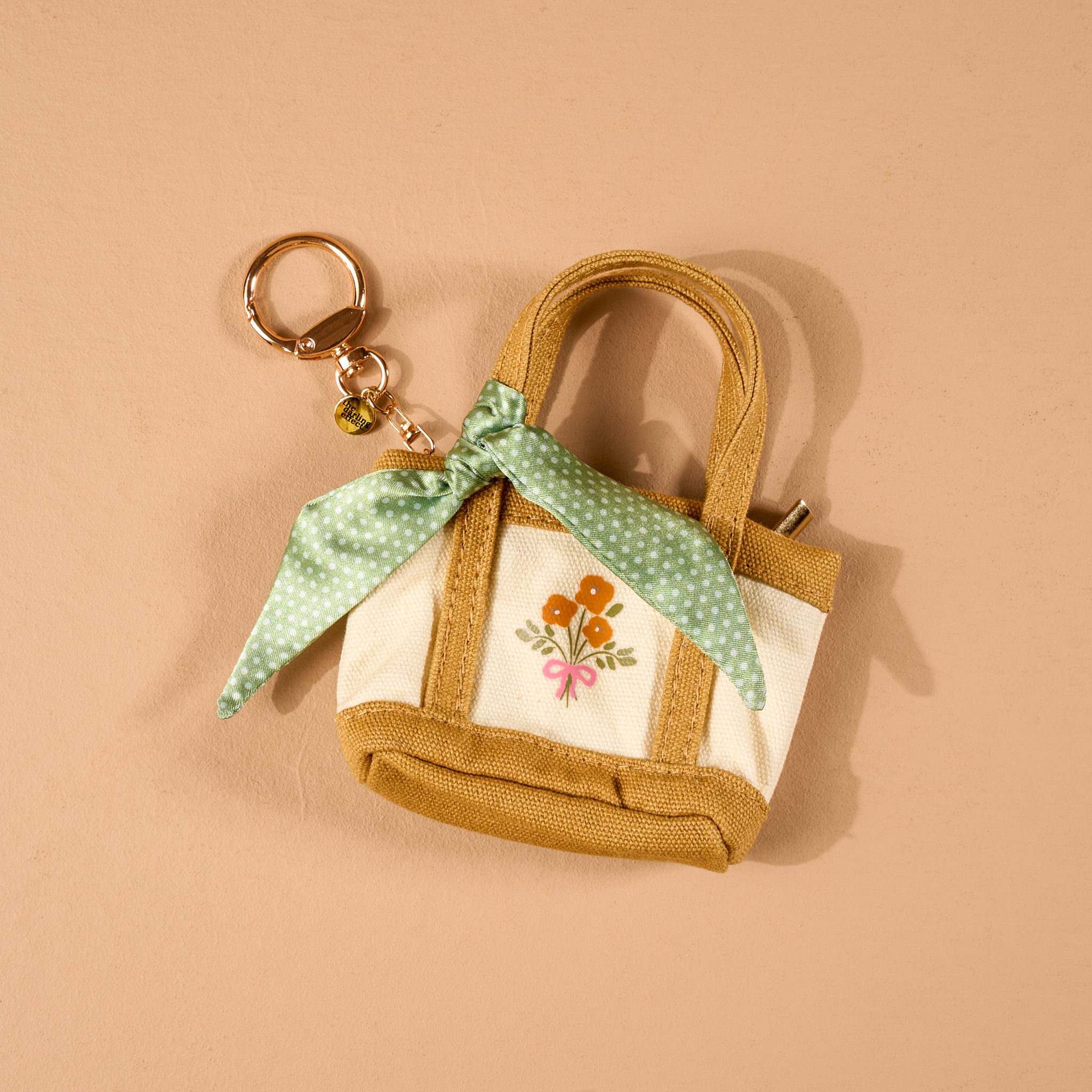 Picture of Tiny Tote Bag Charm-Honey Blossom