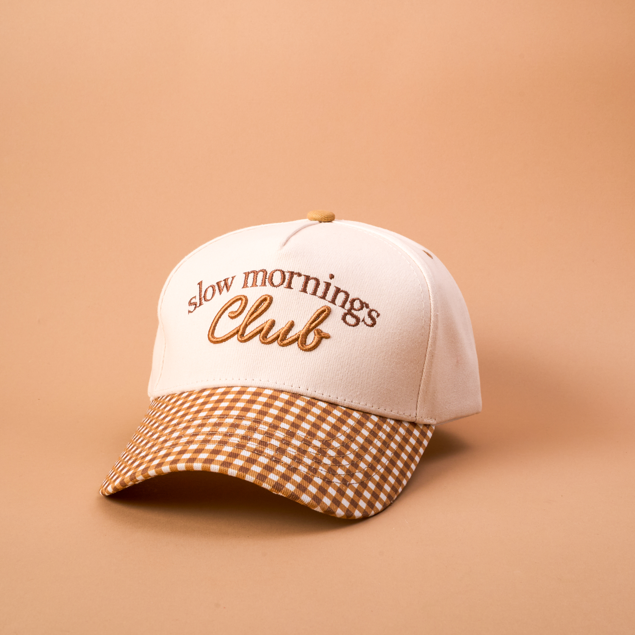 Picture of Classic Canvas Hat-Slow Mornings Club