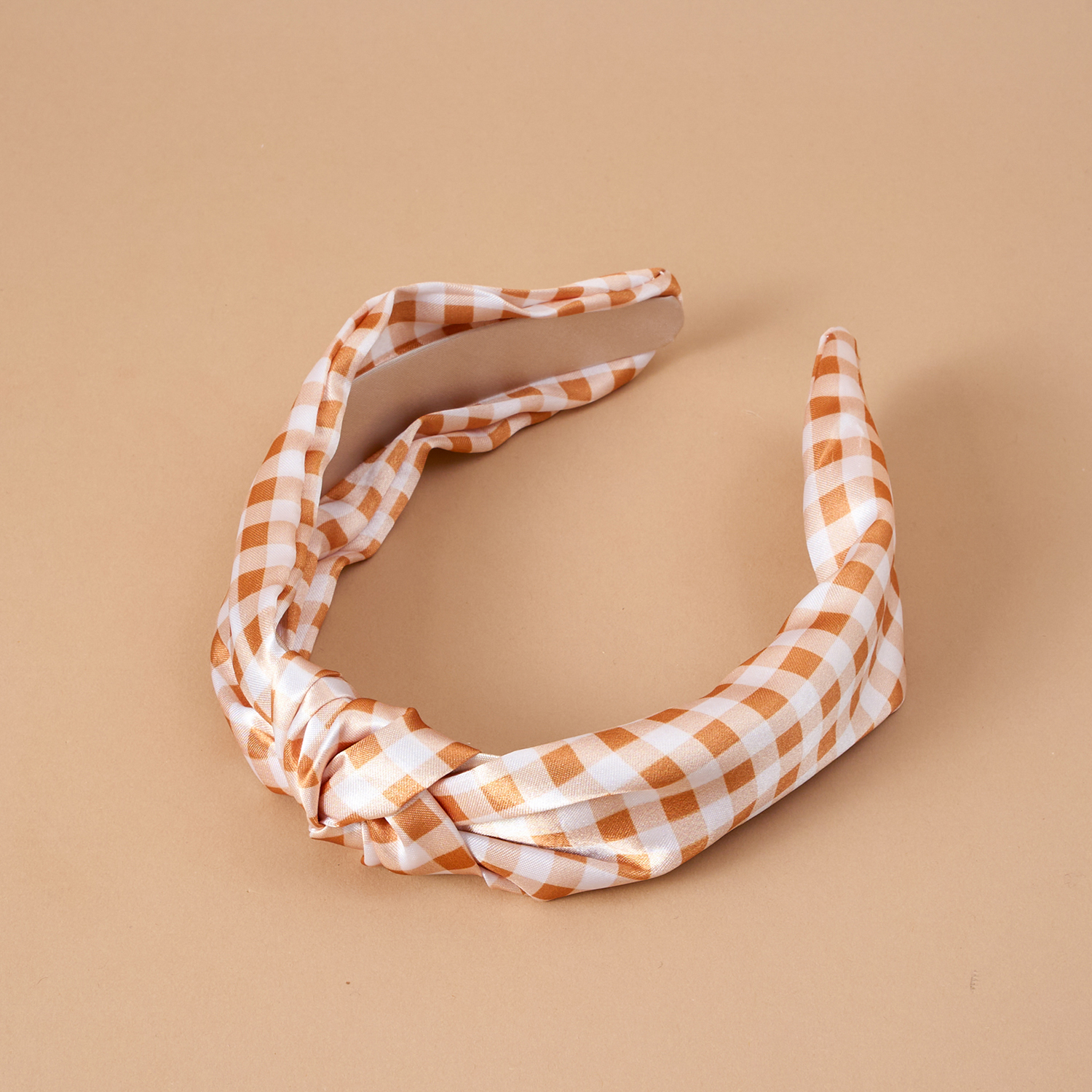 Picture of Classic Twist Headband-Maple Gingham