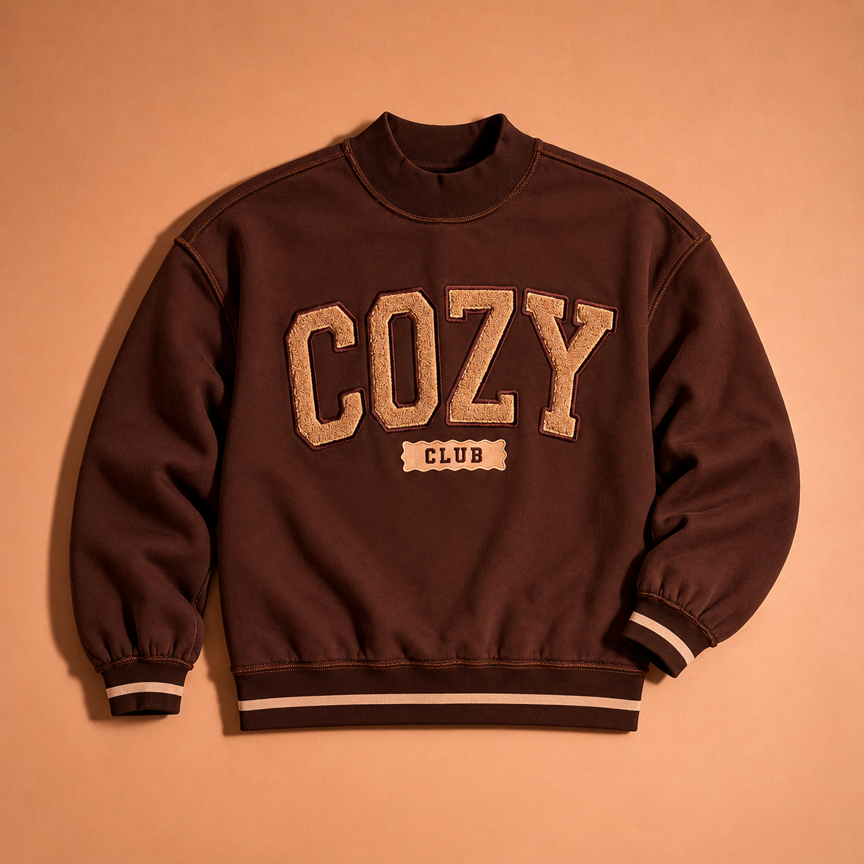 Picture of Mockneck Sweatshirt-S-Cozy Club