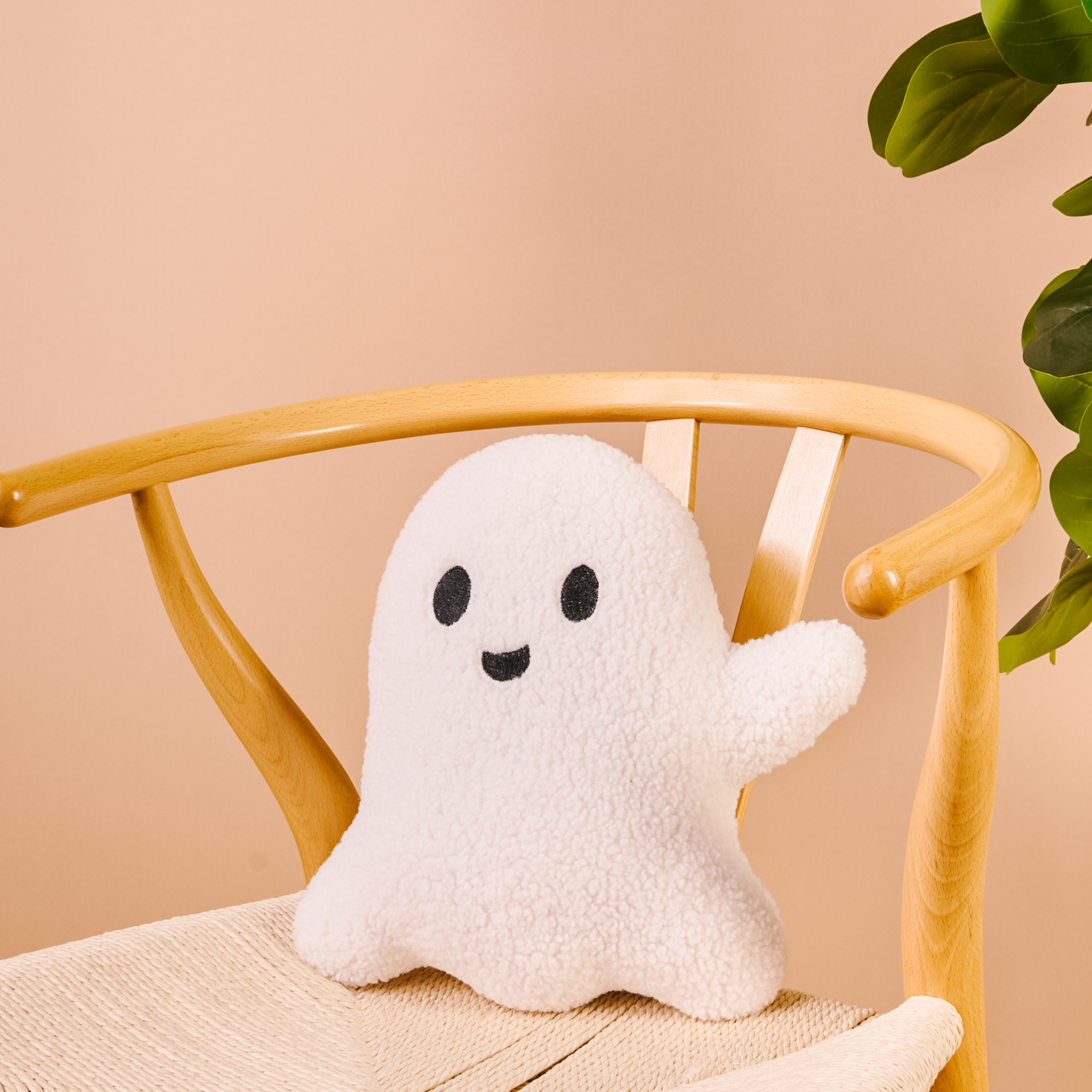 Picture of Throw Pillow-Ghost