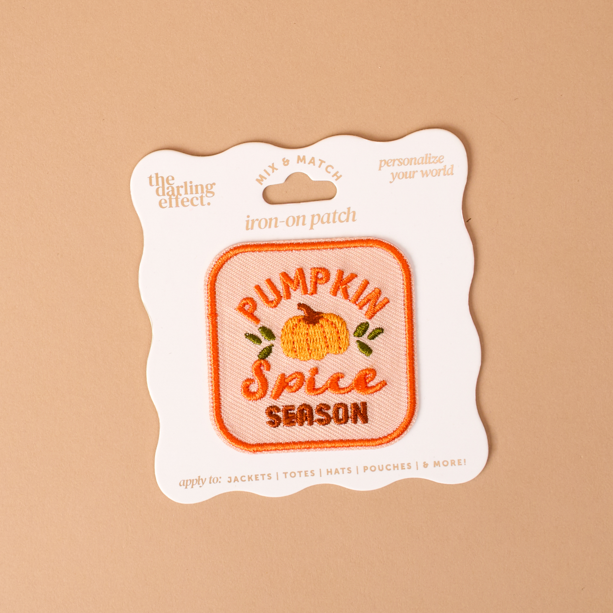Picture of Mix & Match Iron-On Patch-Pumpkin Spice Season