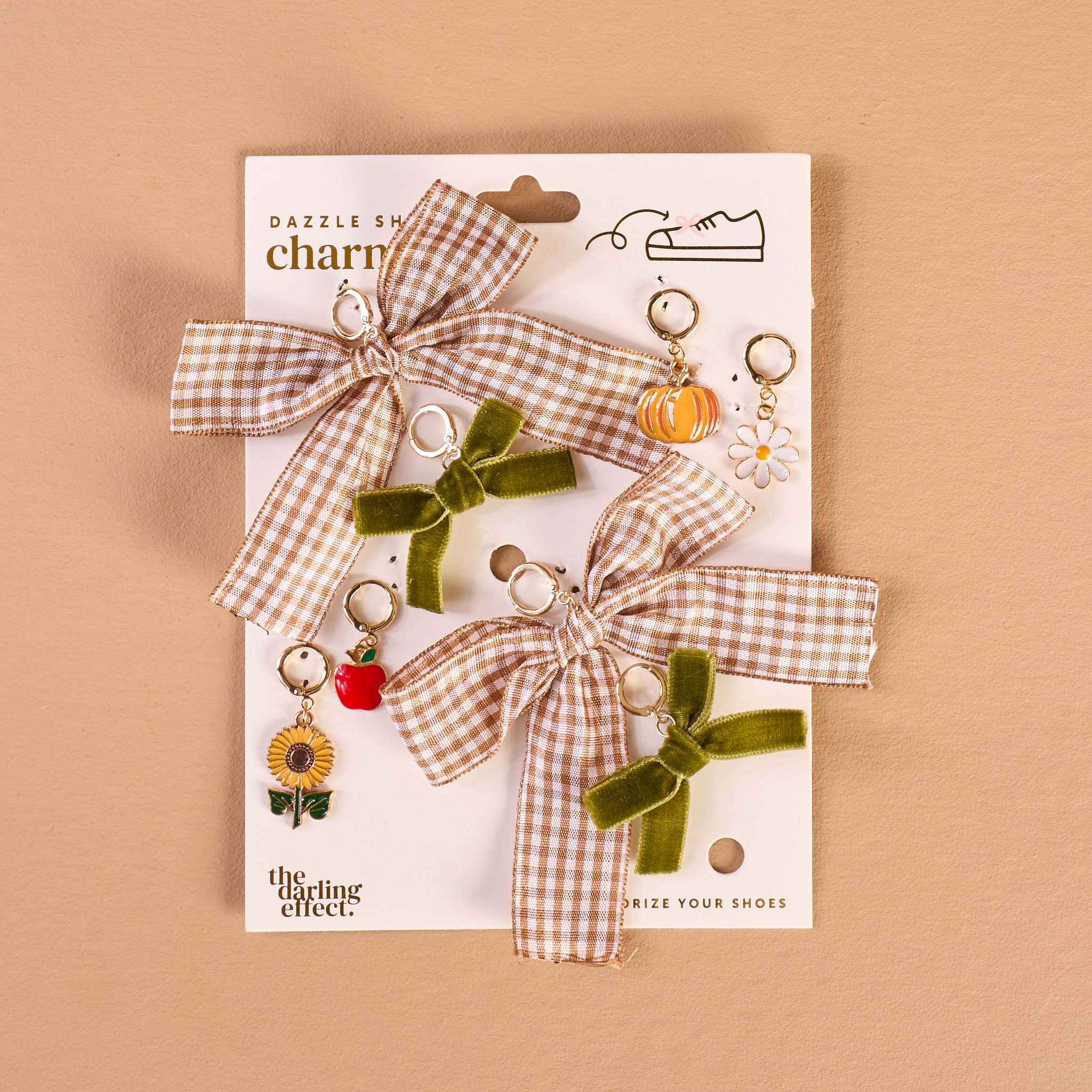 Picture of Dazzle Shoe Charm Pack-Hayride Honey