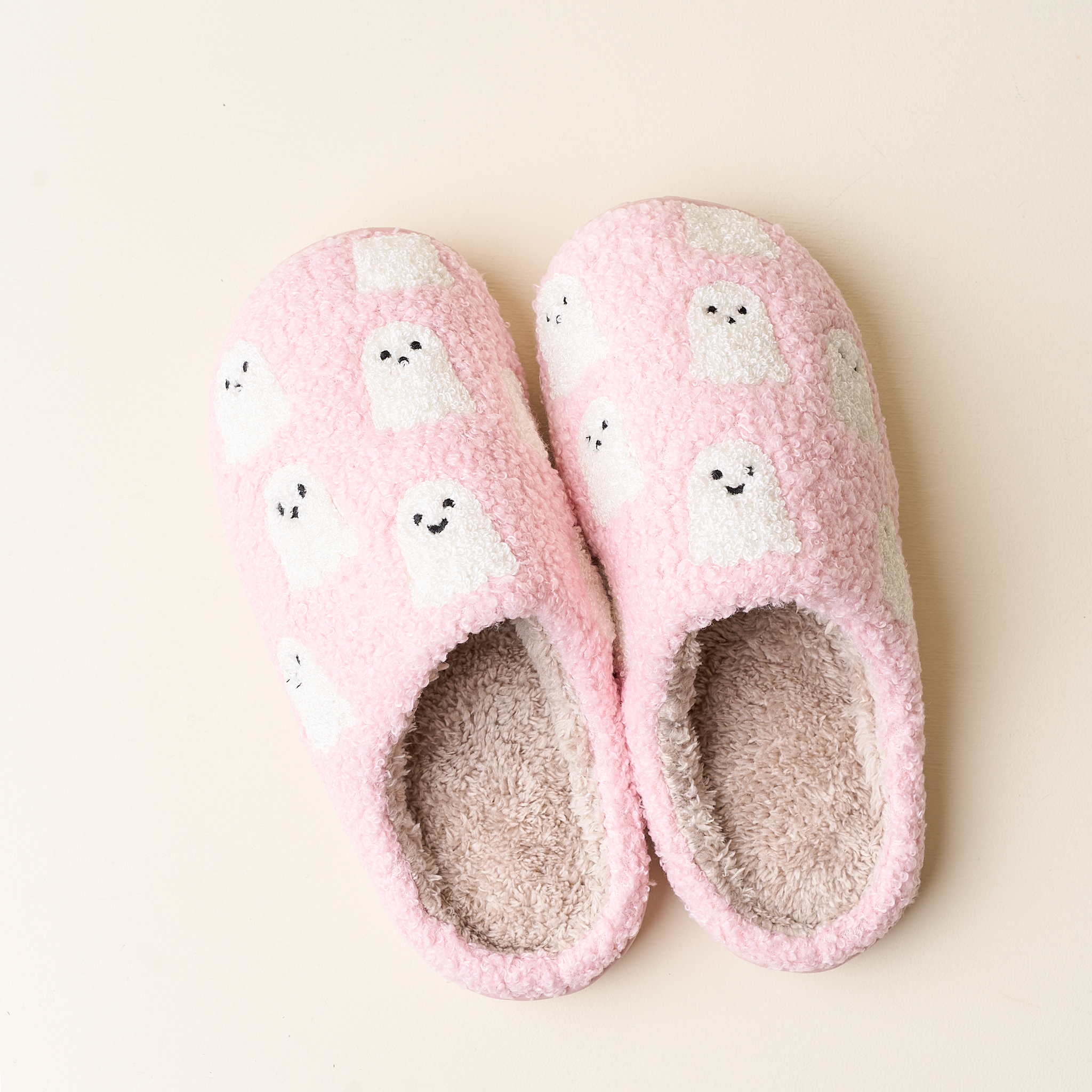Picture of Fuzzy Slippers-Ghosts M/L