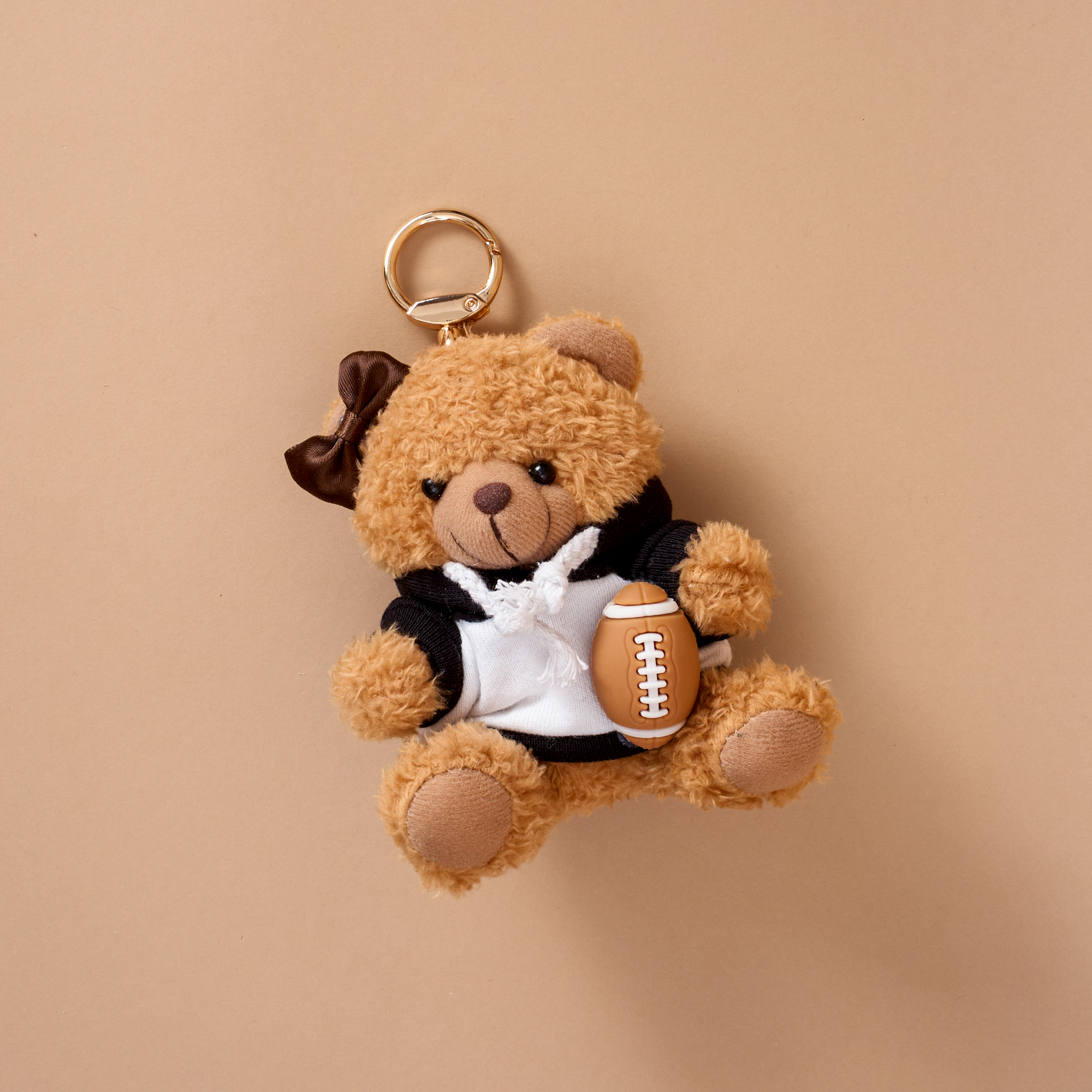 Picture of Teddy Bear Bag Charm-Touchdown Teddy