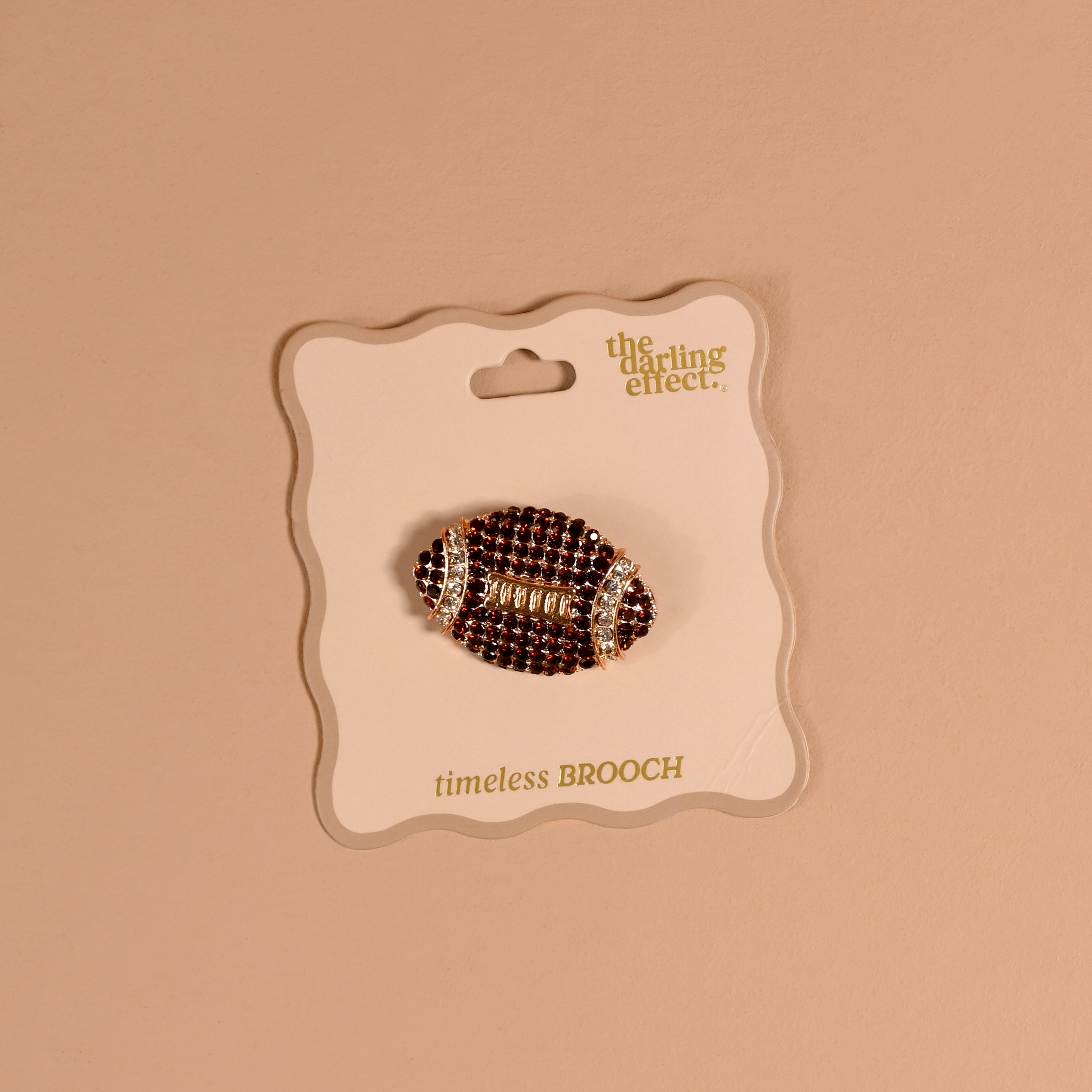 Picture of Timeless Brooch-Dazzle Football