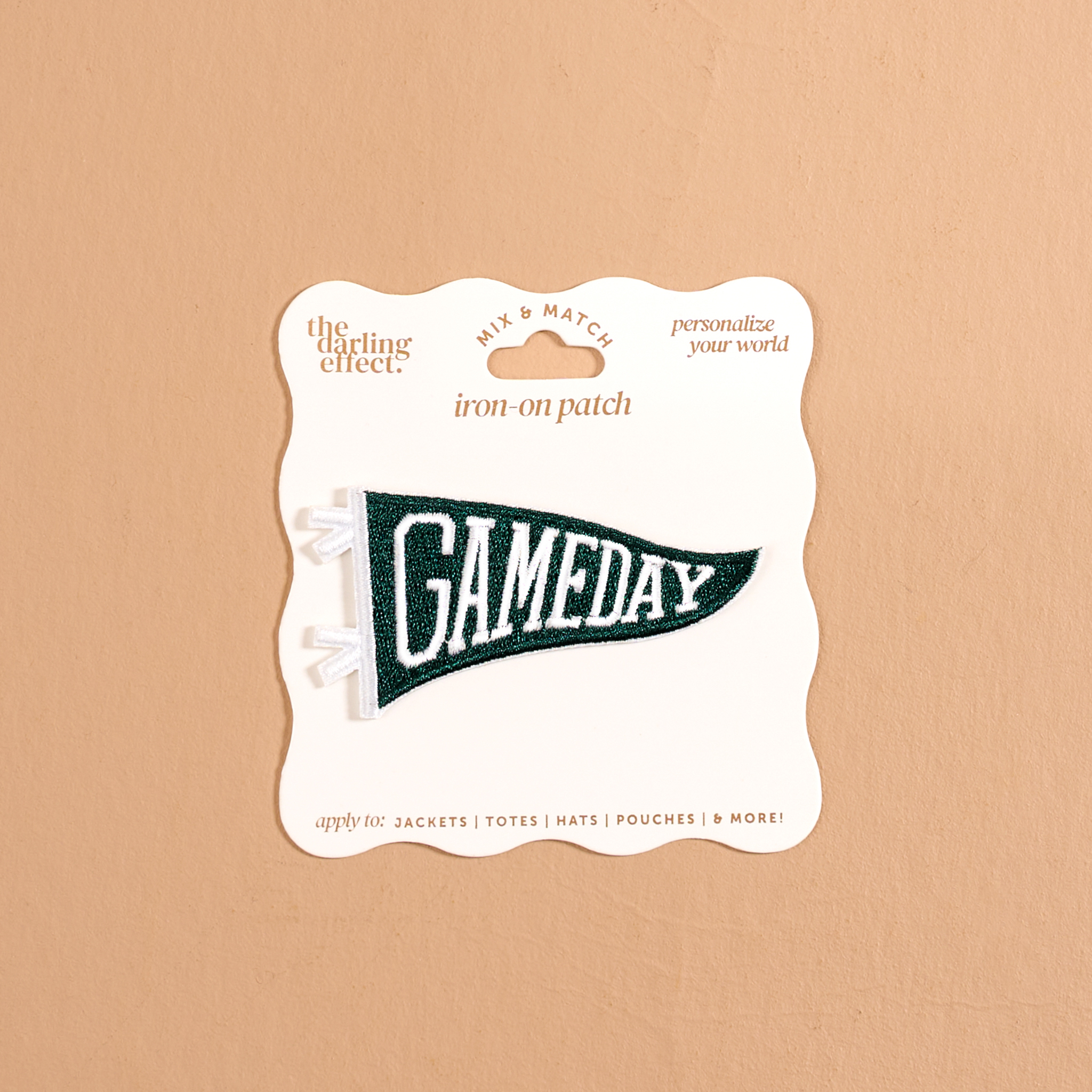 Picture of Mix & Match Iron-On Patch-Gameday Green