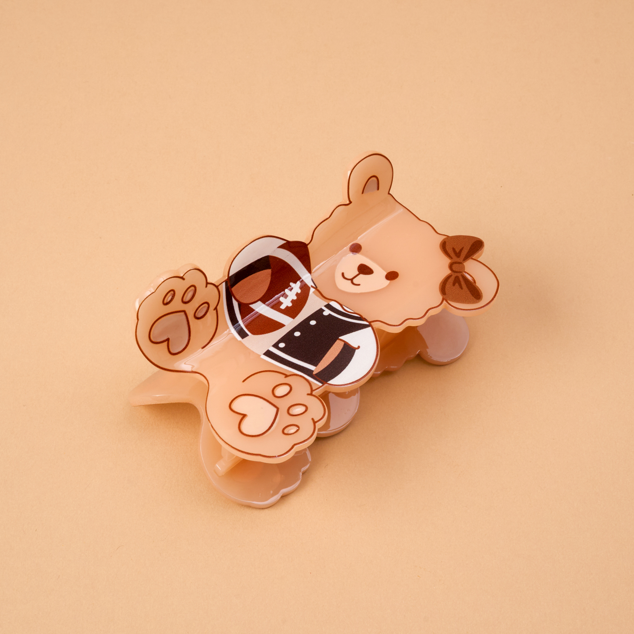 Picture of Shape Up Claw Clip-Touchdown Teddy