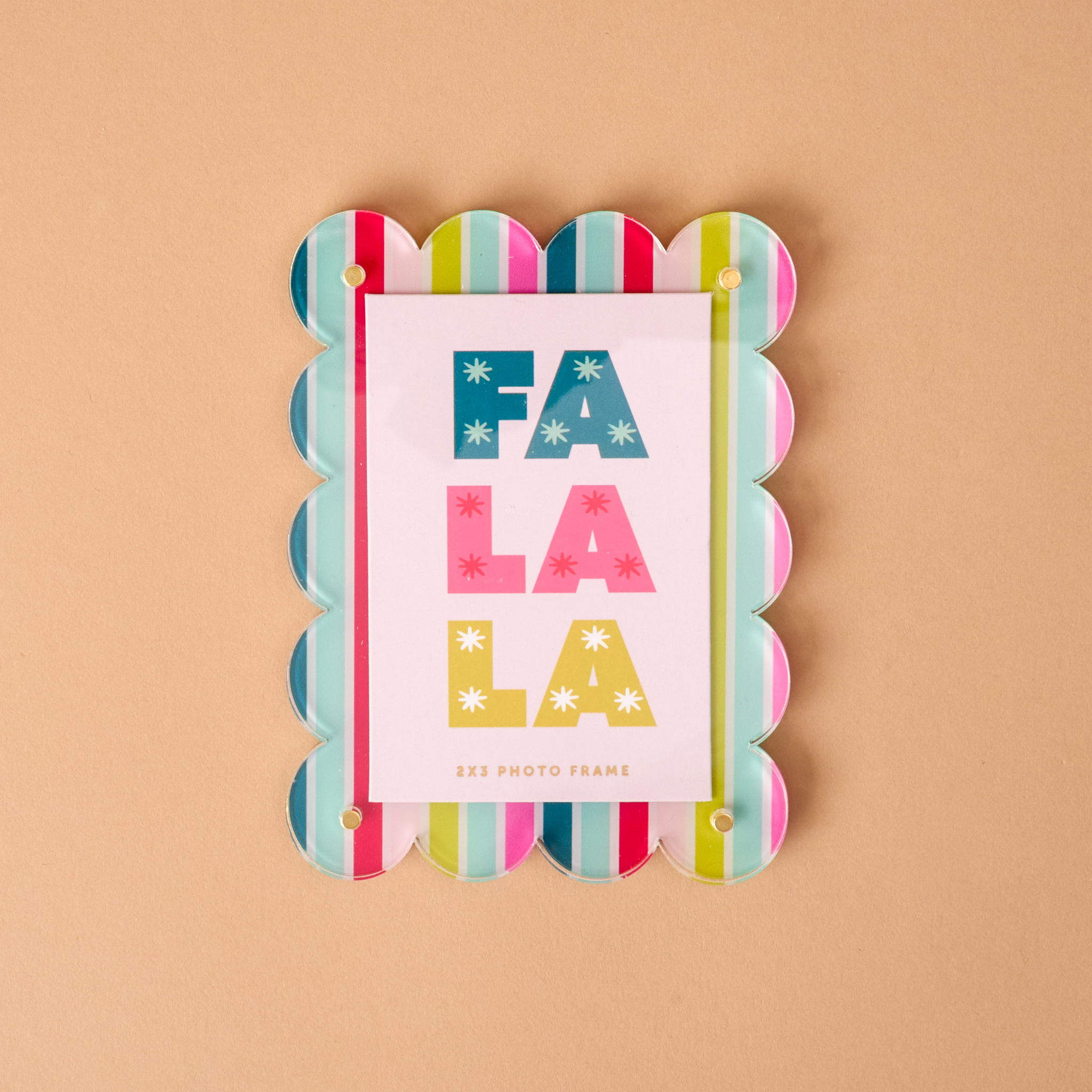 Picture of Mini Acrylic Picture Frame-Fa La La