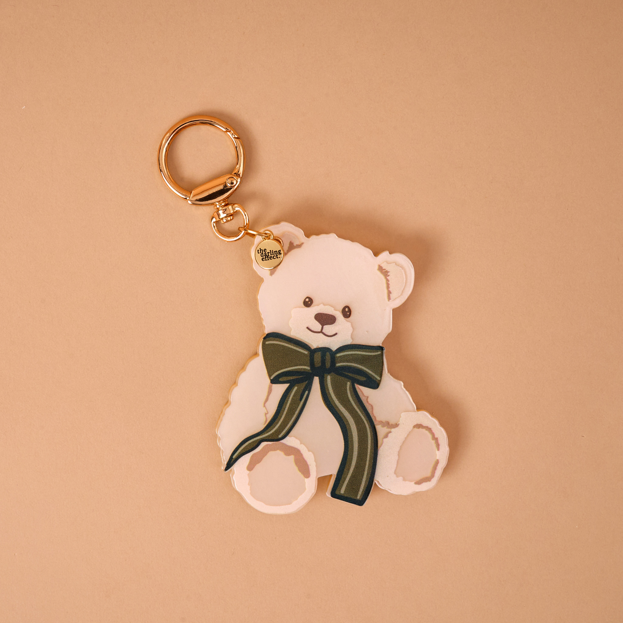 Picture of Mirror Bag Charm-Teddy Bear Theo