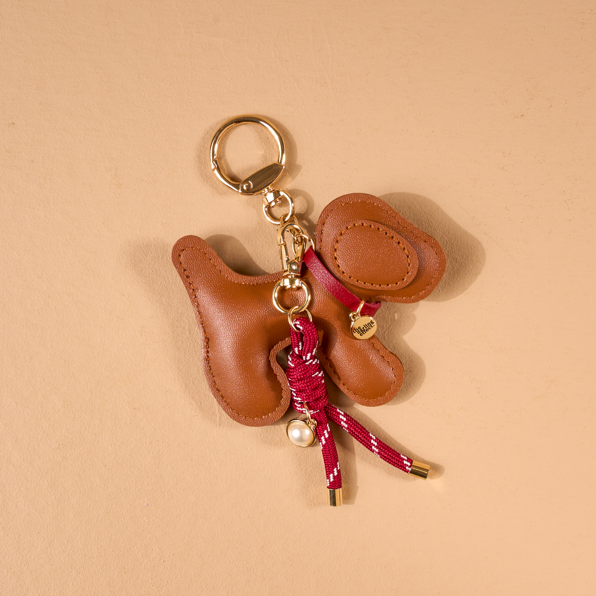 Picture of Vegan Leather Bag Charm-Posh Pup