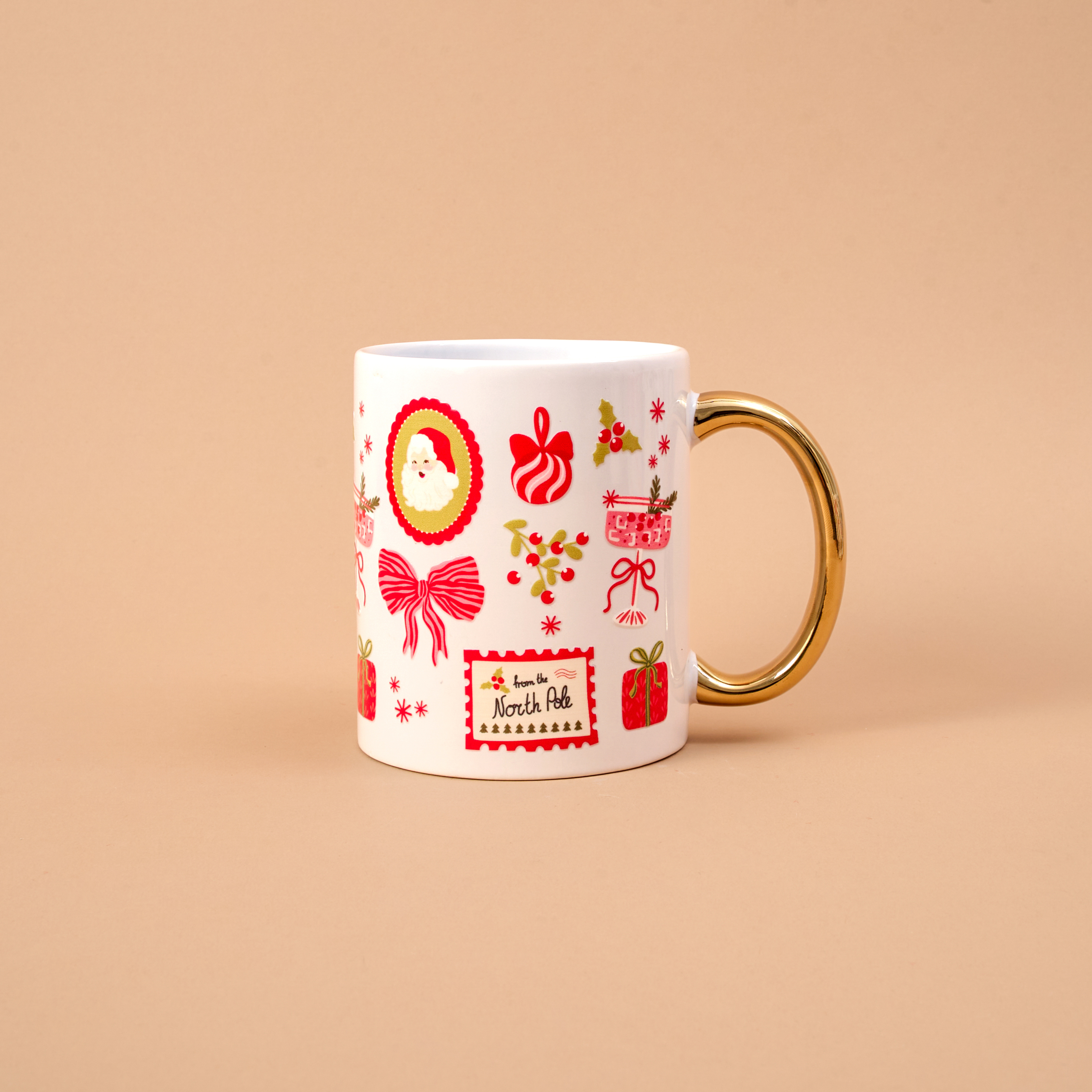 Picture of Cozy Cute Ceramic Mug-Mistletoe Magic